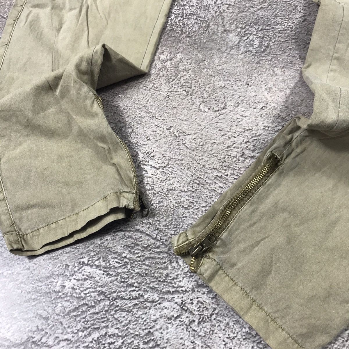 Vintage Vintage 90s Baggy Cargo Pants Flared Parachute Techwear 36 Size 36" / US 14 / IT 50 - 5 Thumbnail