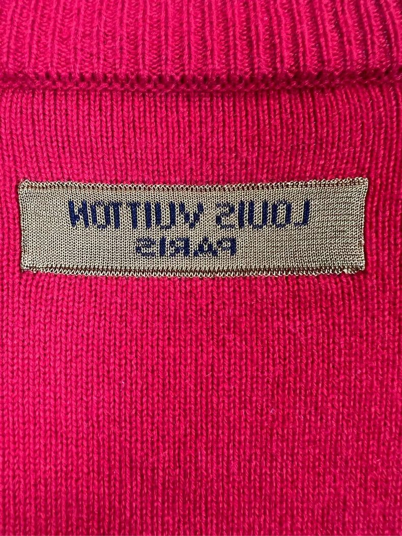 Louis Vuitton Louis Vuitton Sleeve Logo Cashmere Sweater Size US XXL / EU 58 / 5 - 3 Thumbnail
