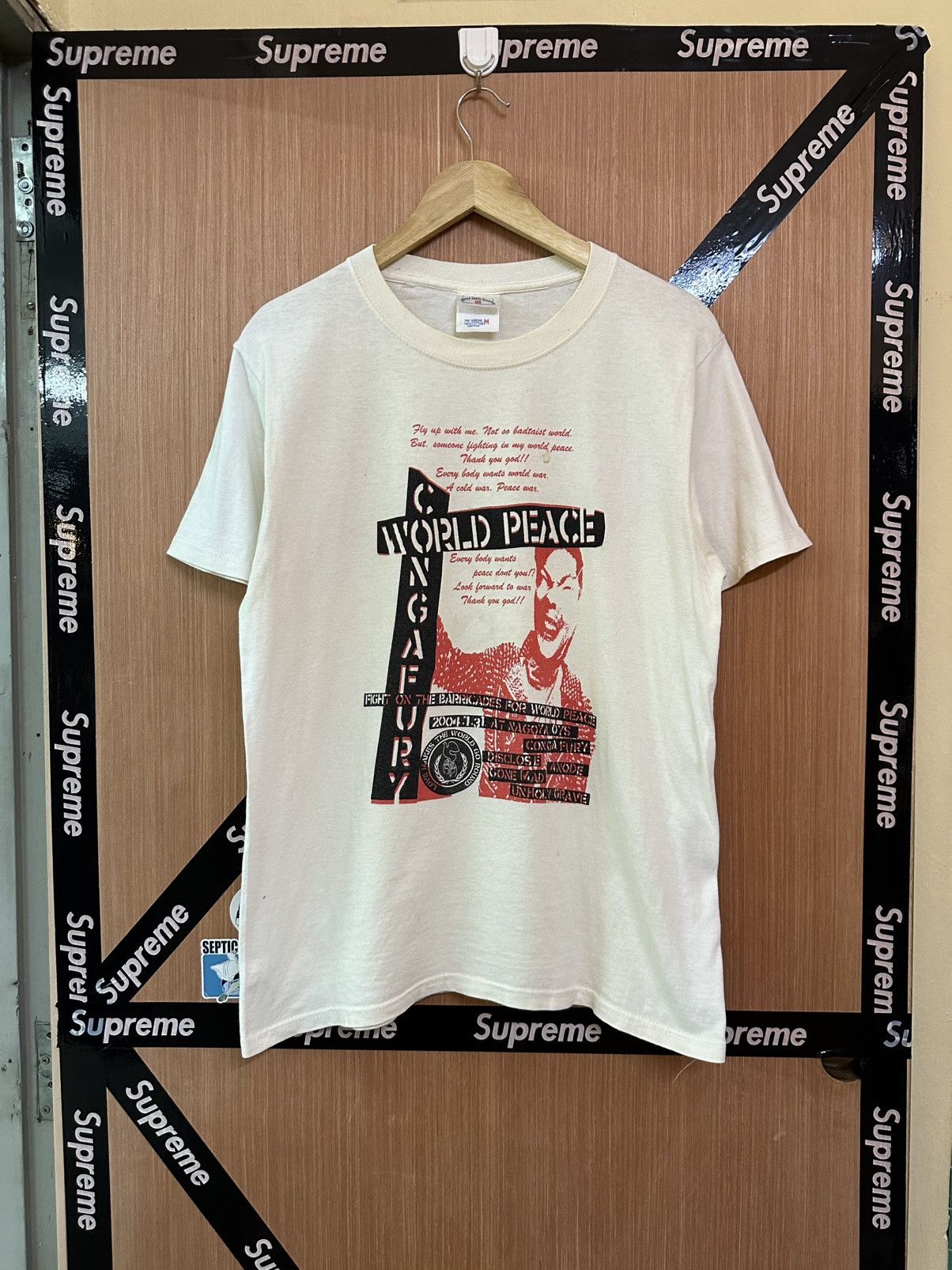 Band Tees Vintage Conga Fury Japanese Hardcore Band Tees Size US M / EU 48-50 / 2 - 1 Thumbnail