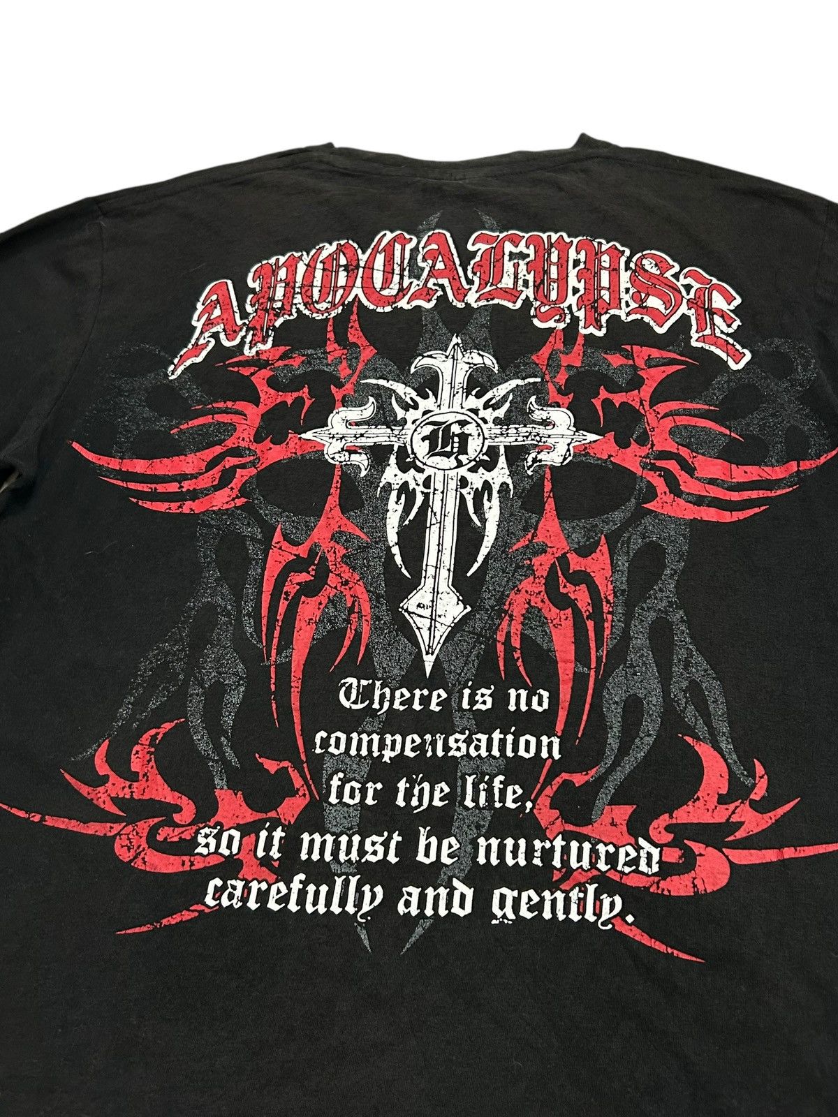 Hysteric Glamour Fogaty House Apocalypse Sword Cross Fire Compesation Life Size US L / EU 52-54 / 3 - 6 Thumbnail
