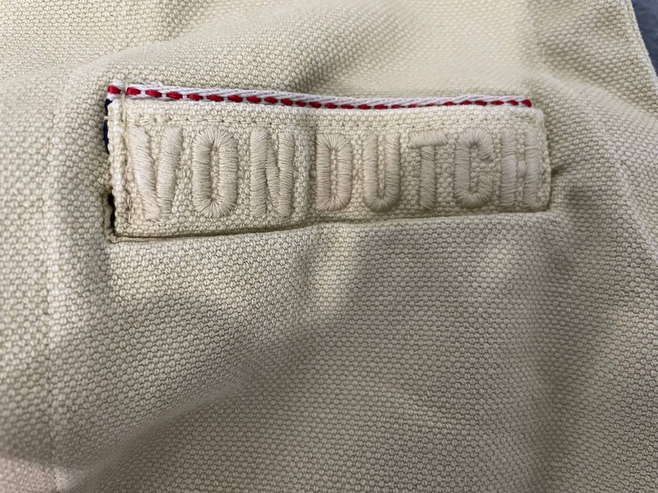 Von Dutch Von Dutch Natural Vintage Cotton Vest Size US S / EU 44-46 / 1 - 4 Thumbnail