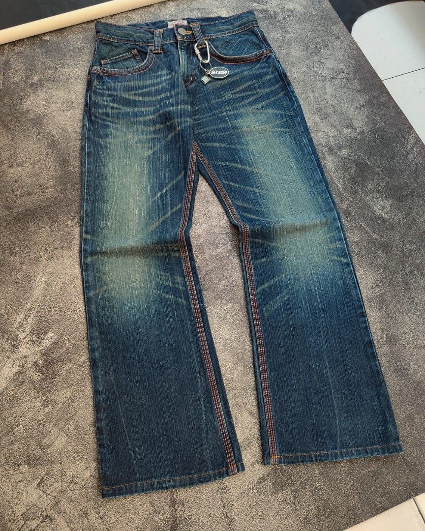 Hysteric Glamour × Japanese Brand × Tornado Mart 💥Flare⭐Edwin Jeans flare denim nice design Size US 29 - 1 Thumbnail