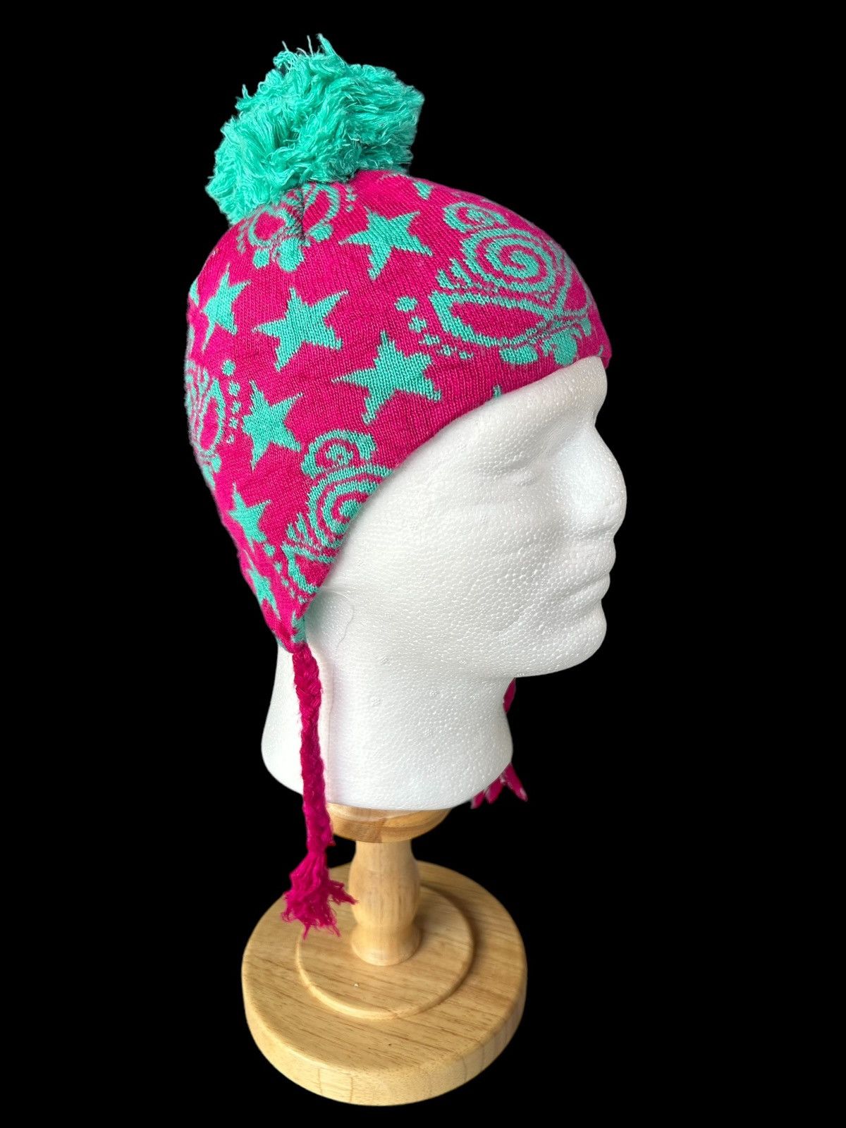 Hysteric Glamour × Japanese Brand Hysteric Glamour Earflat Kid Beanie Hat ☠️🎌 Size ONE SIZE - 3 Thumbnail