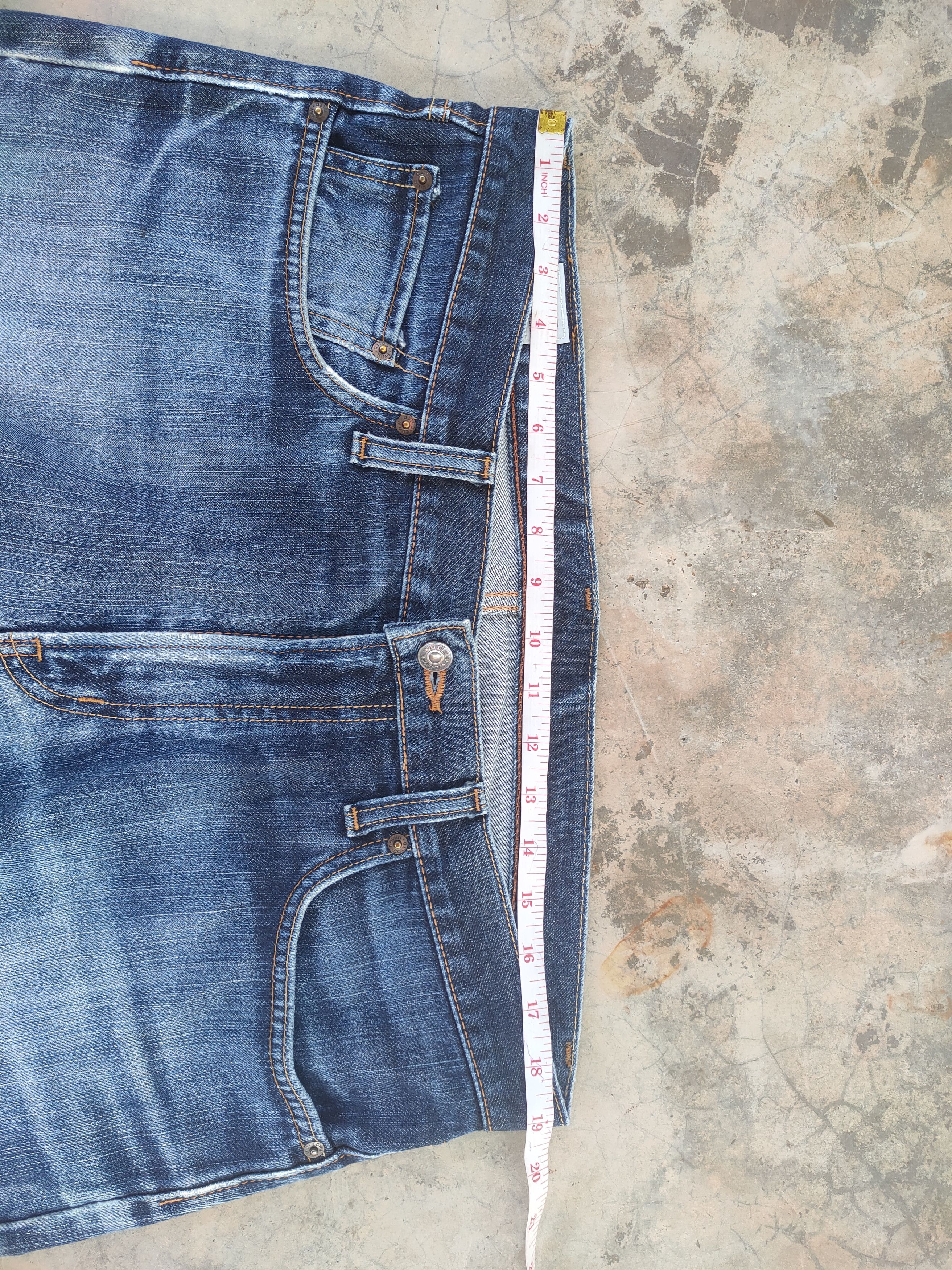 Edwin W38 VINTAGE EDWIN FADED DISTRESSED JEAN DENIM PANTS Size US 38 / EU 54 - 7 Thumbnail