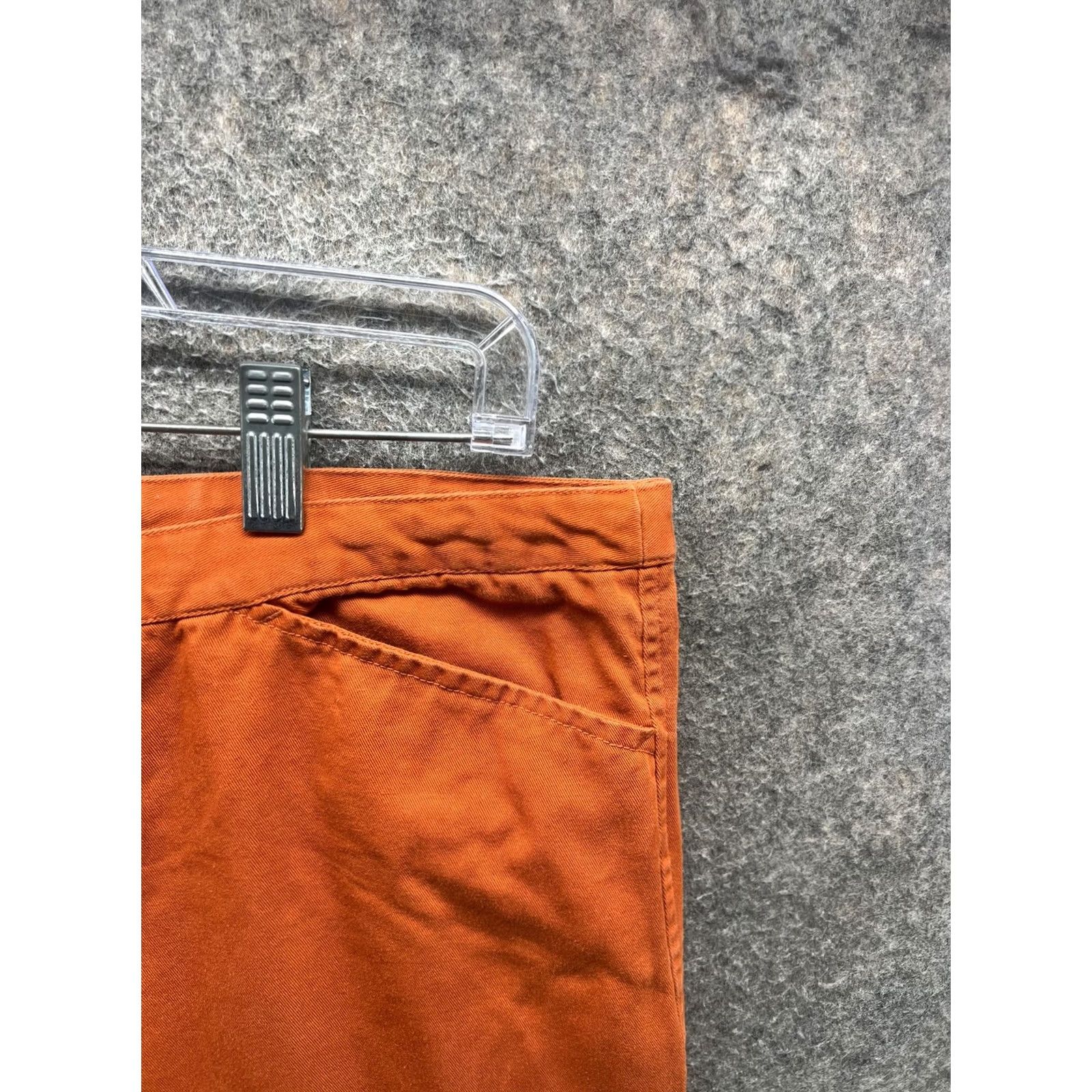 Vintage VINTAGE Basic Asphalt Pants Juniors 13 Orange Chino Twill Drawstring Relaxed Casual Size 34" / US 12 / IT 48 - 7 Thumbnail