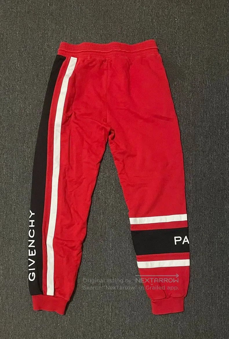 Givenchy Givenchy Red Embroidered Sweatpants. Size US 34 / EU 50 - 2 Thumbnail