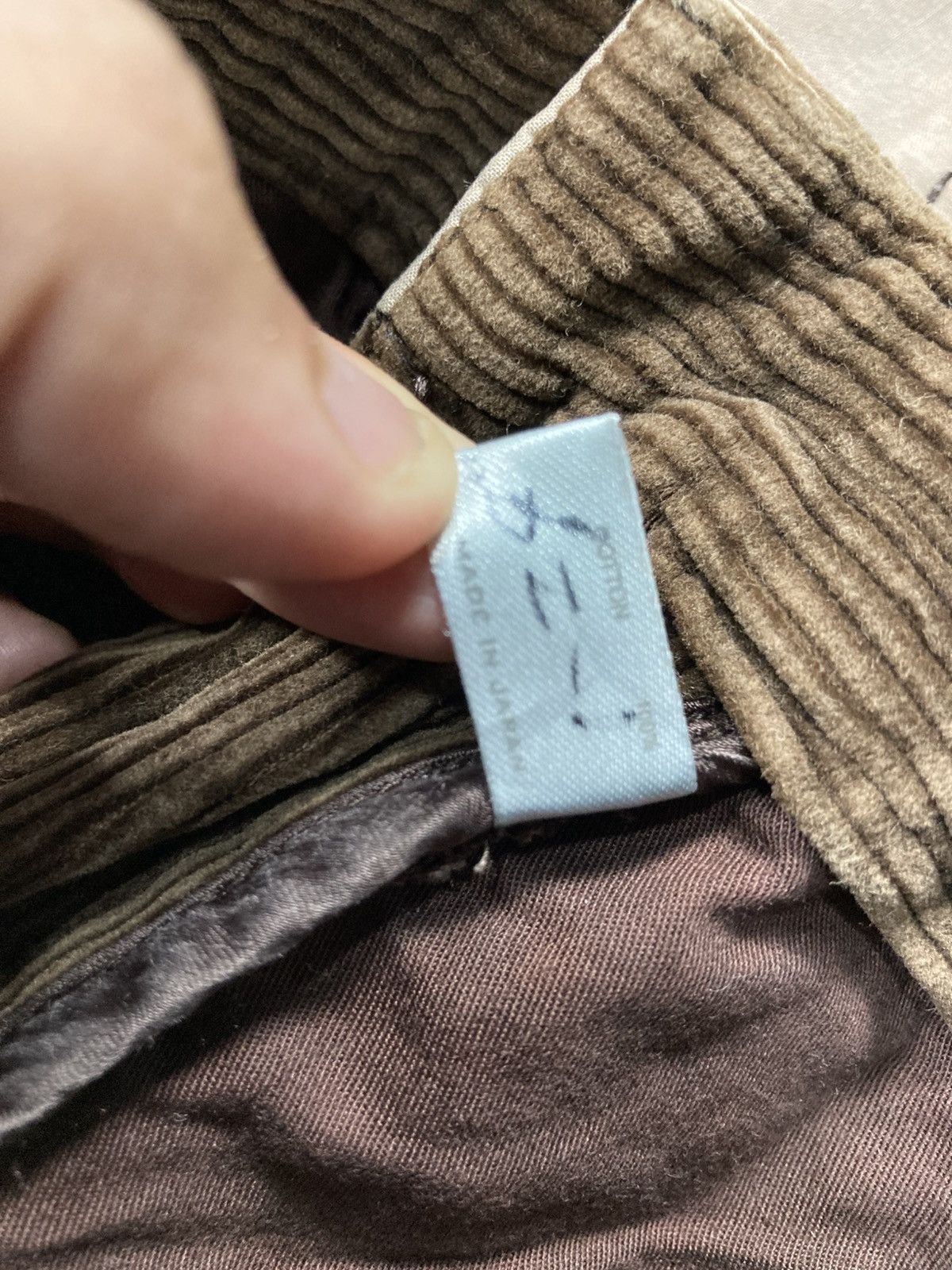 Number (N)ine 2009 Era Number Nine Japan Microtex Double Knee Faded Pant Size US 31 - 9 Thumbnail