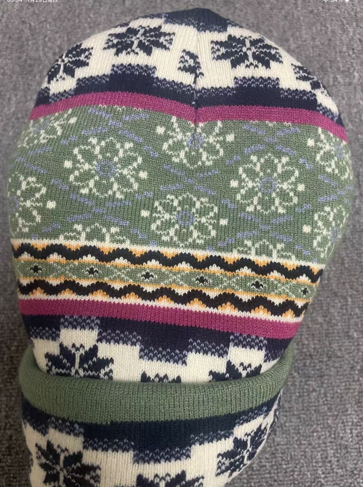 Billionaire Boys Club Billionaire Boys Club BBC ICECREAM Knitted Christmas Beanie Size ONE SIZE - 5 Thumbnail