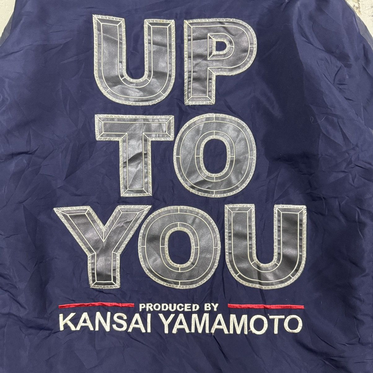 Kansai Yamamoto Vintage Up to You Kansai Yamamoto Embroidered Logo Jacket Size US L / EU 52-54 / 3 - 7 Thumbnail