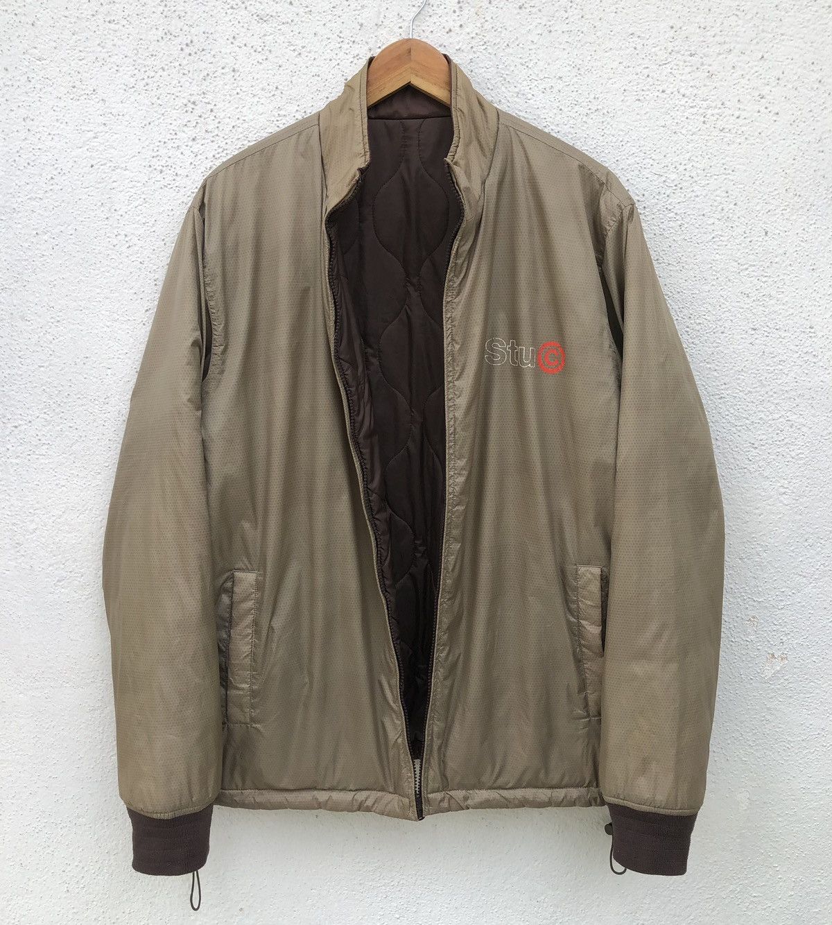 Stussy Vintage Stussy Thermolite Plus Reversible Padded Jacket Size US L / EU 52-54 / 3 - 5 Thumbnail