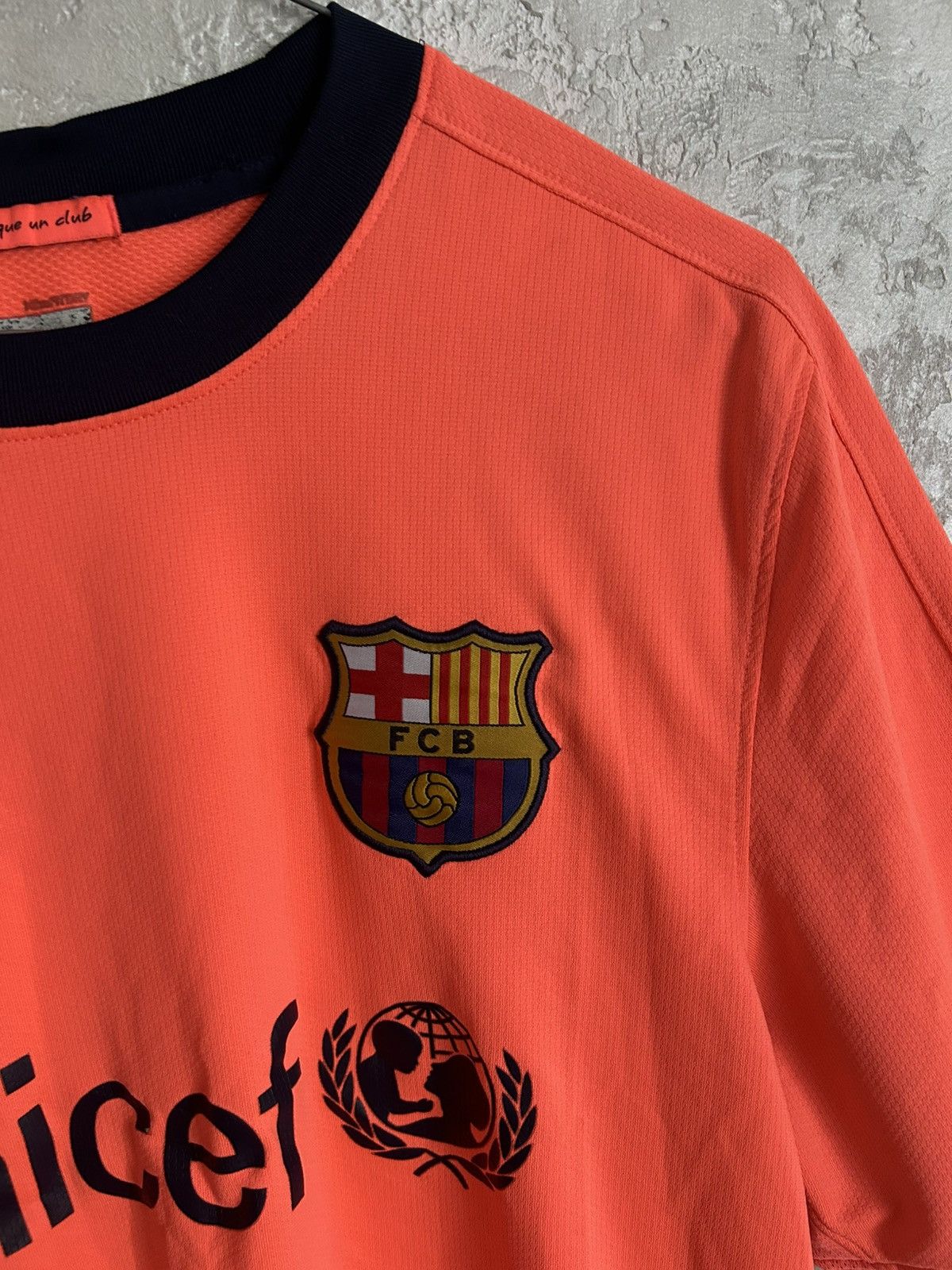 Nike 2012/2013 FC Barcelona Nike Vintage Away Soccer Jersey Size Size US M / EU 48-50 / 2 - 6 Thumbnail