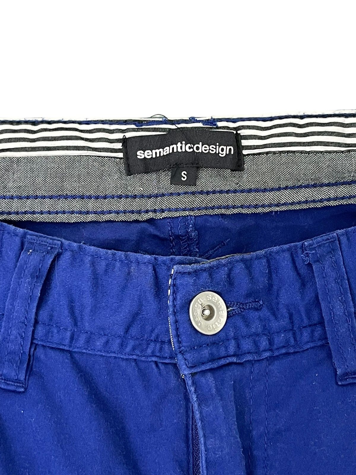 Japanese Brand Cargo Slim Bush Pant Semantic Design 6🟦6 Size US 28 / EU 44 - 8 Thumbnail