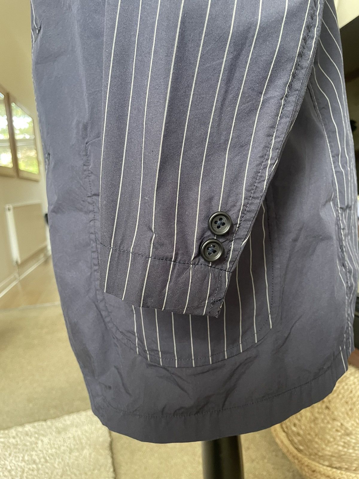 Engineered Garments Engineered Garments - Chalk Stripe Lawrence Jacket Size 42R - 8 Thumbnail