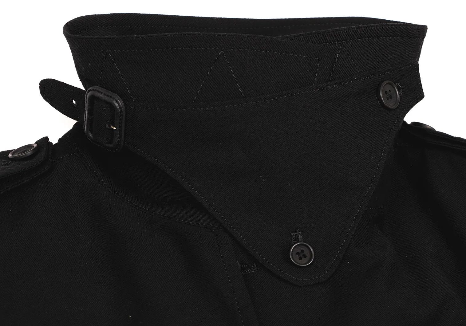 Yohji Yamamoto Yohji Yamamoto Cotton Twill Trench Blouson Size US S / EU 44-46 / 1 - 8 Thumbnail