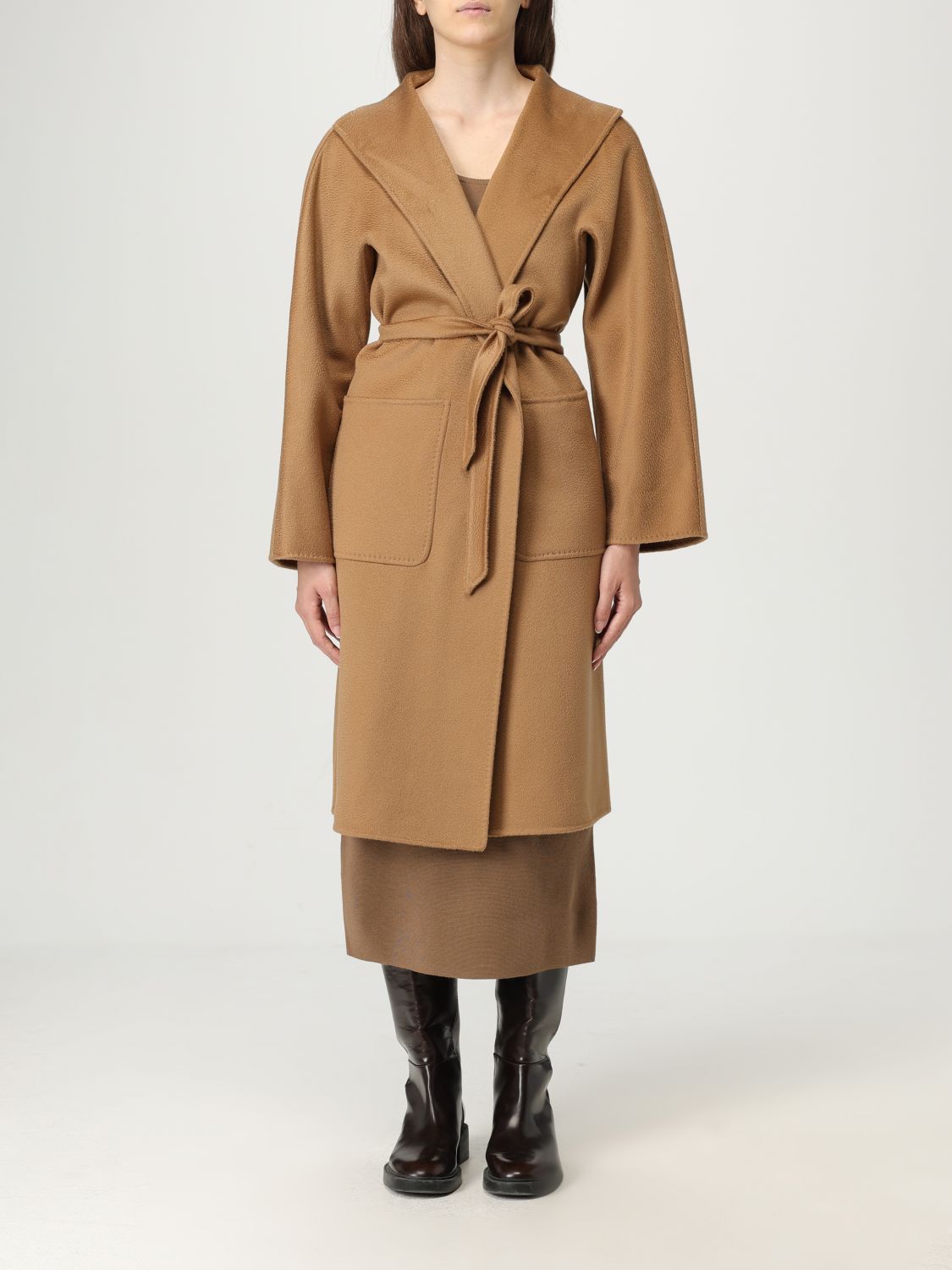 Max Mara Max Mara Blazer Woman Camel Size S / US 4 / IT 40 - 1 Thumbnail