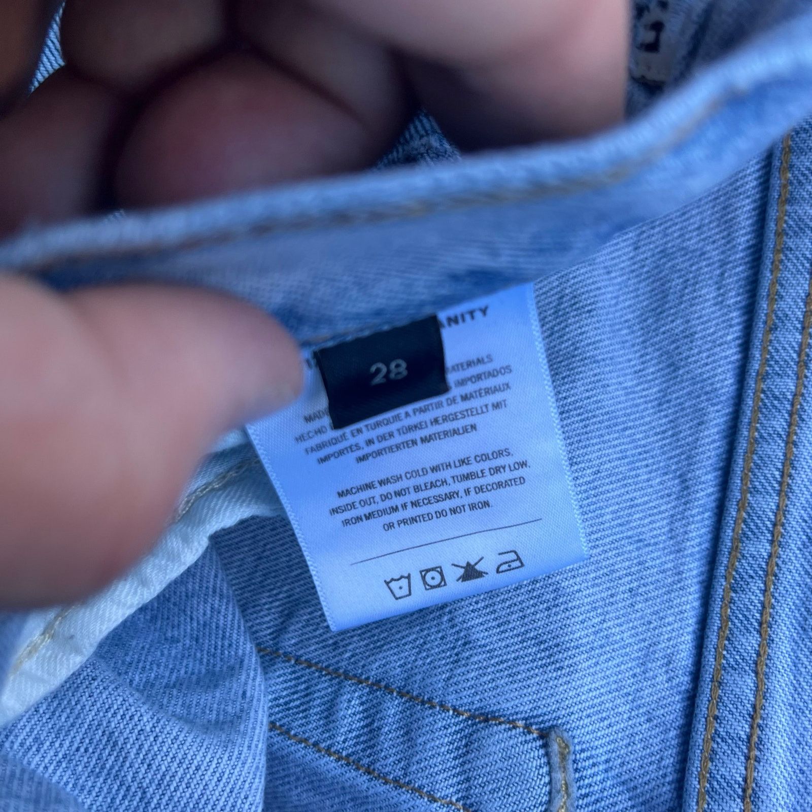 Vintage CITIZENS OF HUMANITY PREMIUM VINTAGE JEANS WOMENS 28X26 Size 28" / US 6 / IT 42 - 3 Thumbnail