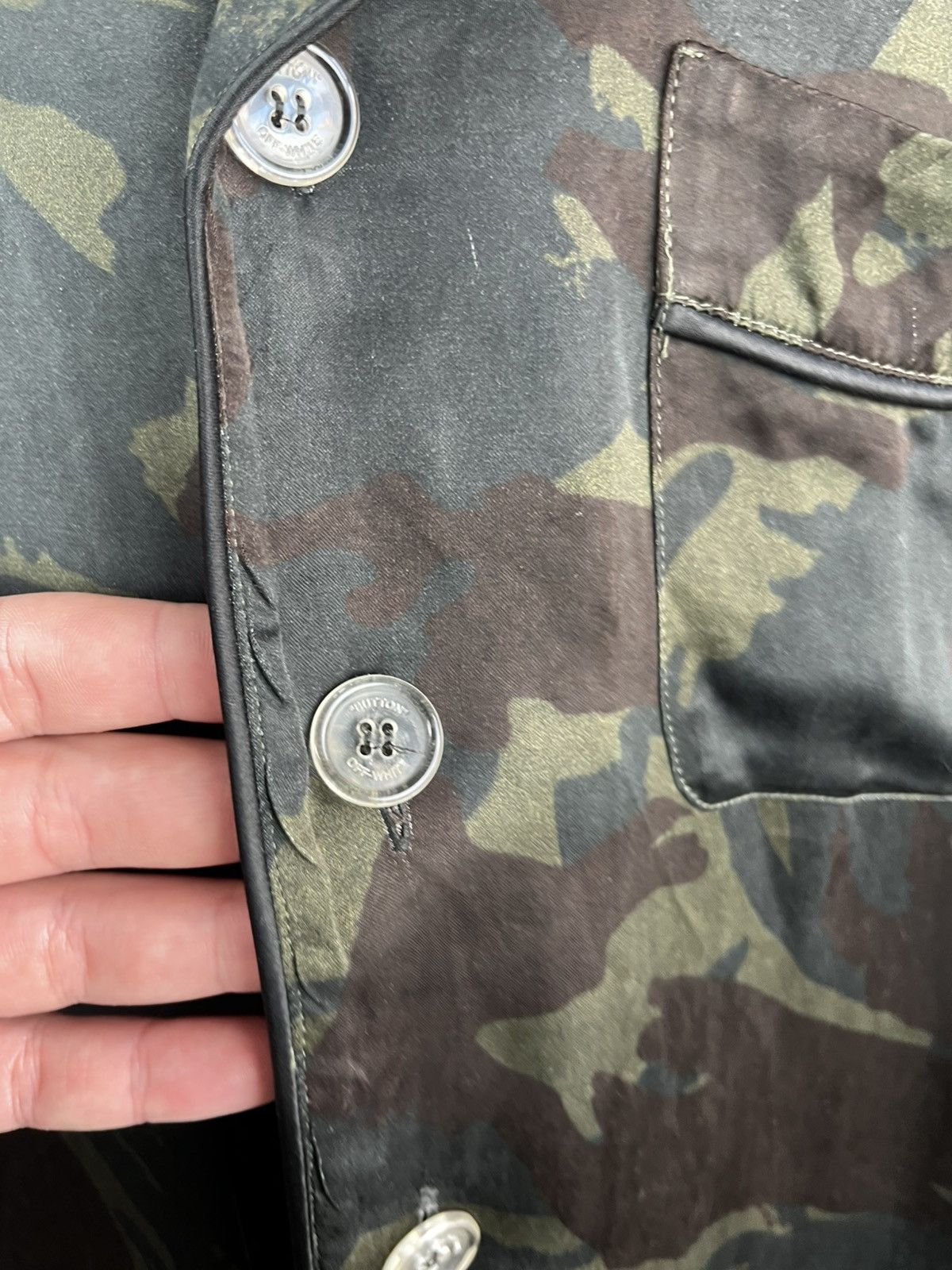 Off-White Of White camo shirt Size US S / EU 44-46 / 1 - 8 Thumbnail