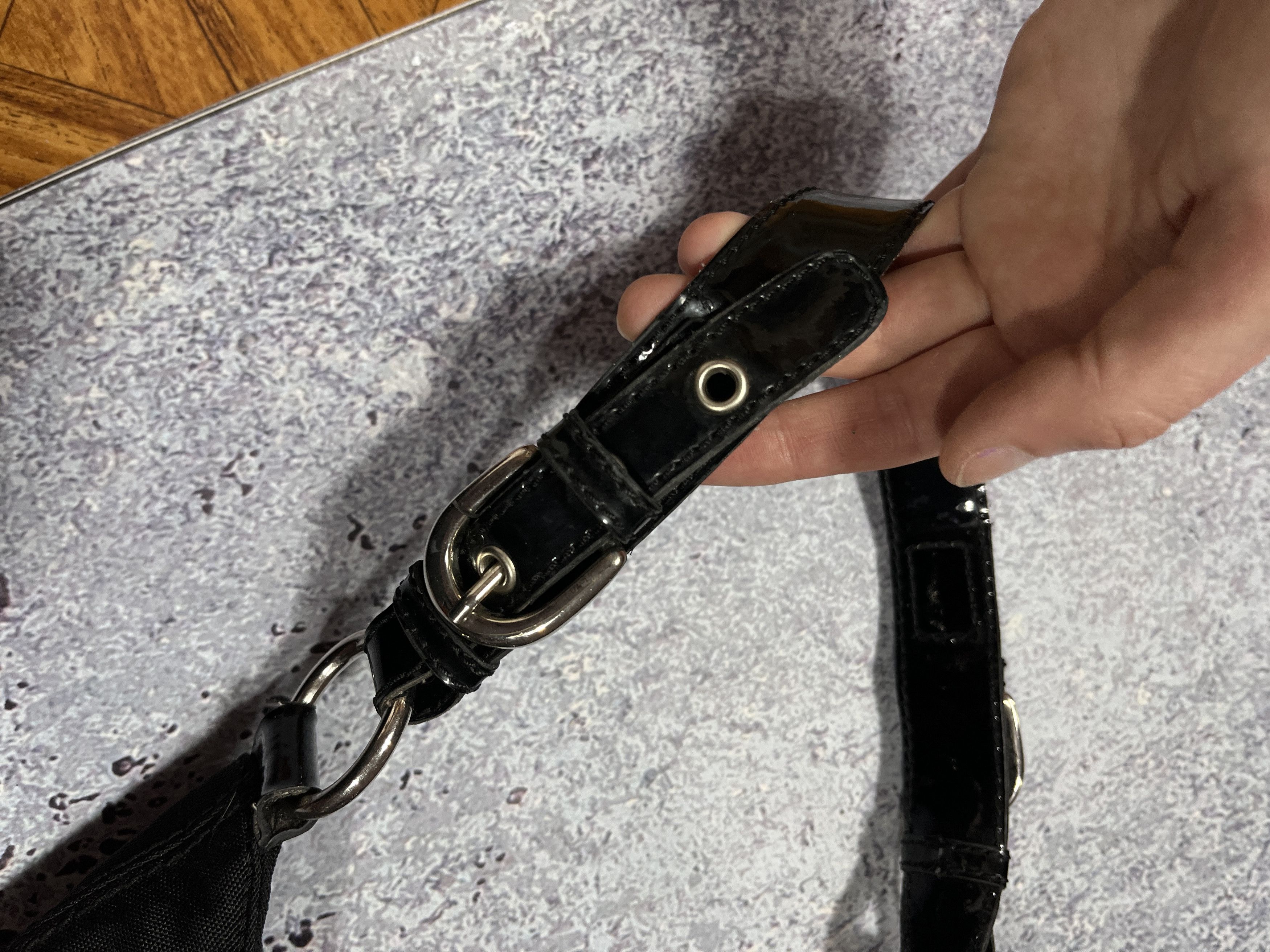 Versus Versace Versus Versace varnished shoulder hand bag Balenciaga style Size ONE SIZE - 11 Thumbnail