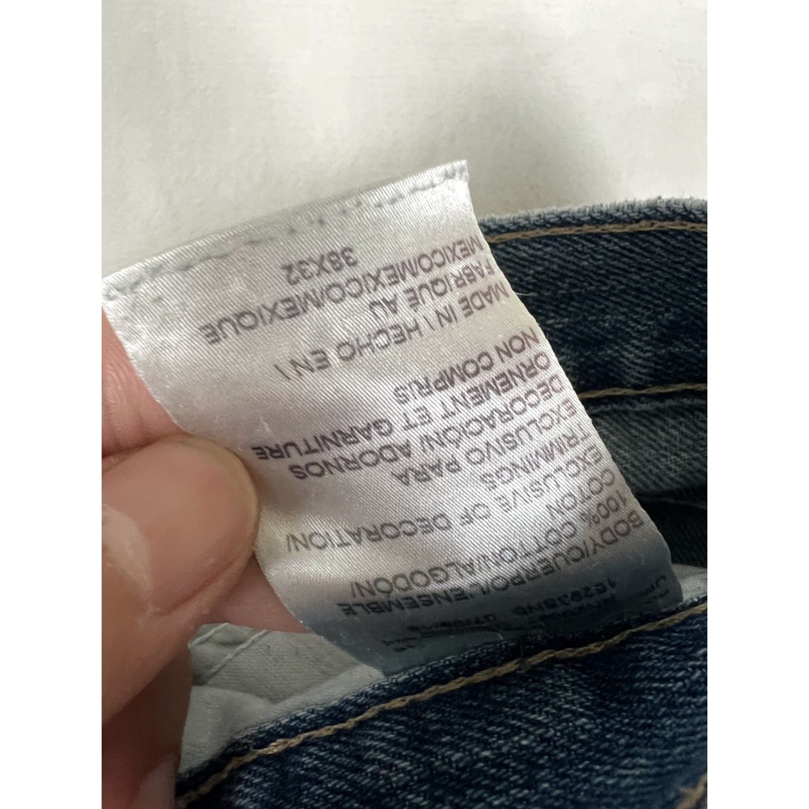 Dickies Dickies Jeans Mens 38x32 Blue Relaxed Straight Work Thrashed Denim Cotton Logo Pockets 32 Inseam Regular Fall Men Size US 38 / EU 54 - 7 Thumbnail