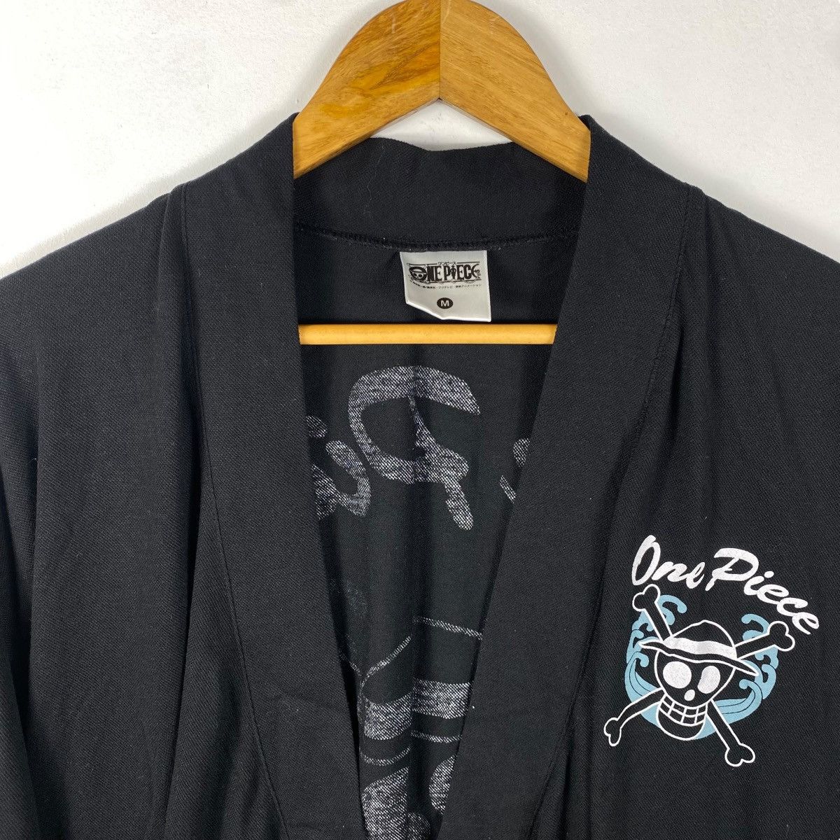 Anime Vintage 00's ONE PIECE Logo Graphic Kimono Medium Size Size US M / EU 48-50 / 2 - 5 Thumbnail