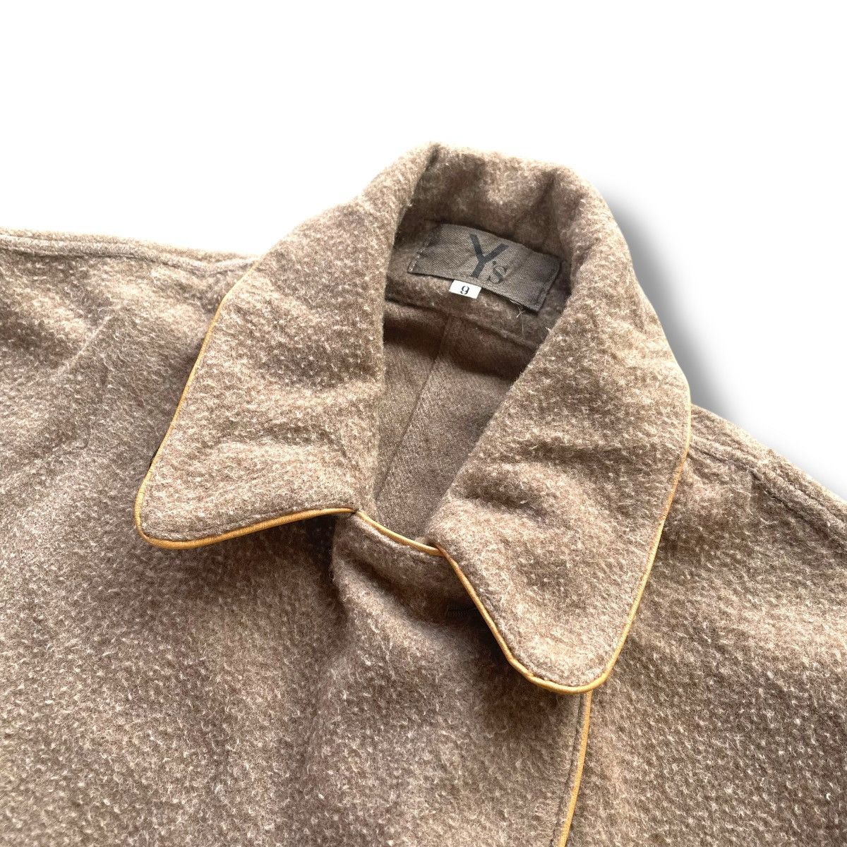 Yohji Yamamoto 💰BINDING OFFER 💰 VINTAGE YS YOHJI YAMAMOTO WOOL TRENCH COAT Size XL / US 12-14 / IT 48-50 - 3 Thumbnail