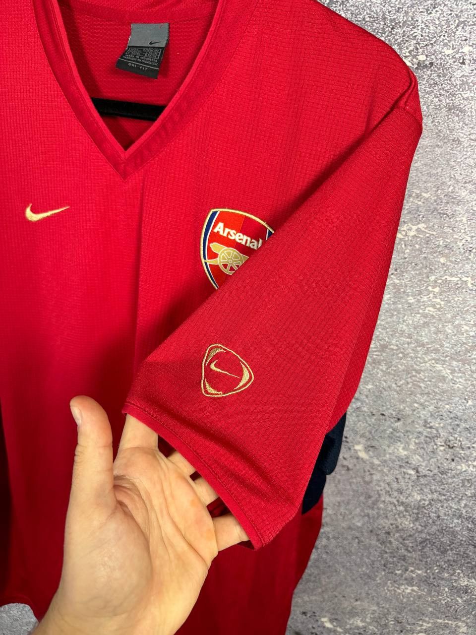 Nike × Vintage Vintage Arsenal Nike Pre Match Training Jersey Large Size US L / EU 52-54 / 3 - 8 Thumbnail