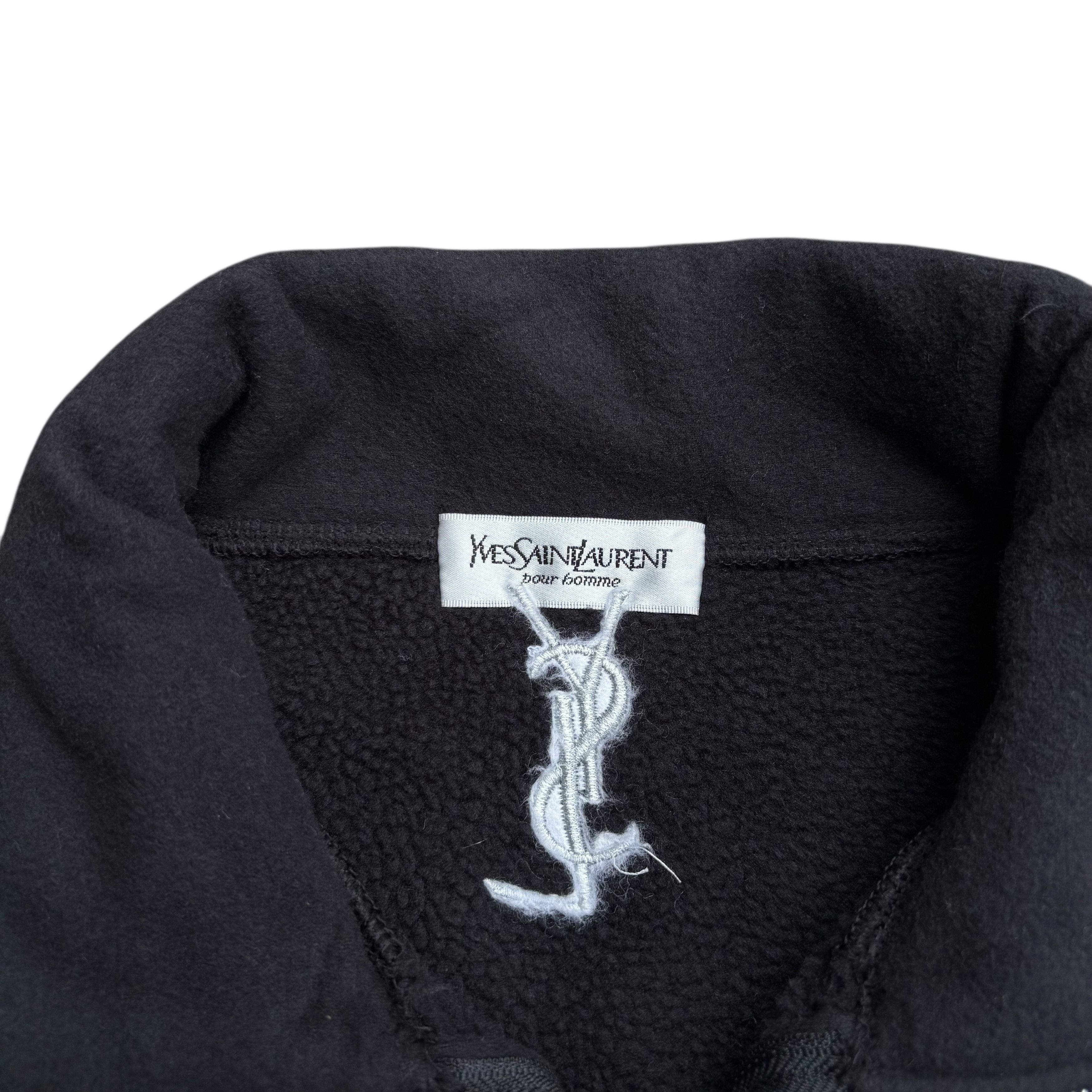 Yves Saint Laurent Vintage Yves Saint Laurent Half Zip Jacket Size US L / EU 52-54 / 3 - 10 Thumbnail
