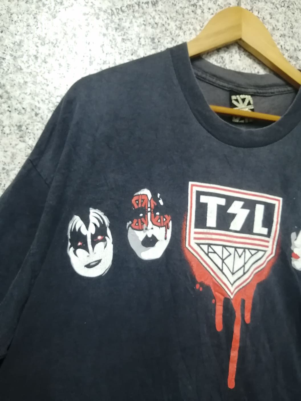 Band Tees × Vintage 90s VINTAGE KISS VERY RARE Size US XL / EU 56 / 4 - 4 Thumbnail