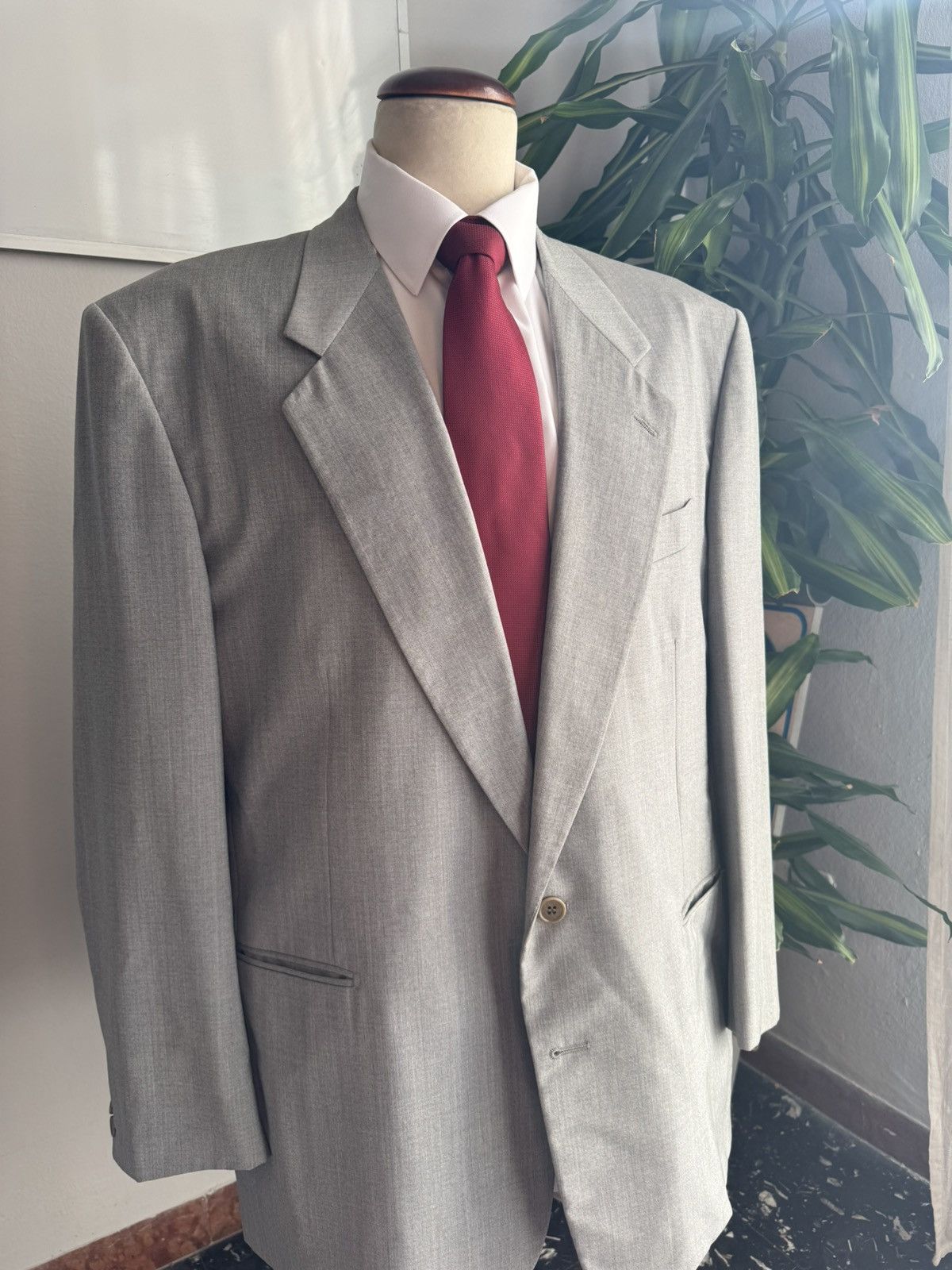 Loro Piana Loro Piana suit light gres Size 52R - 2 Thumbnail