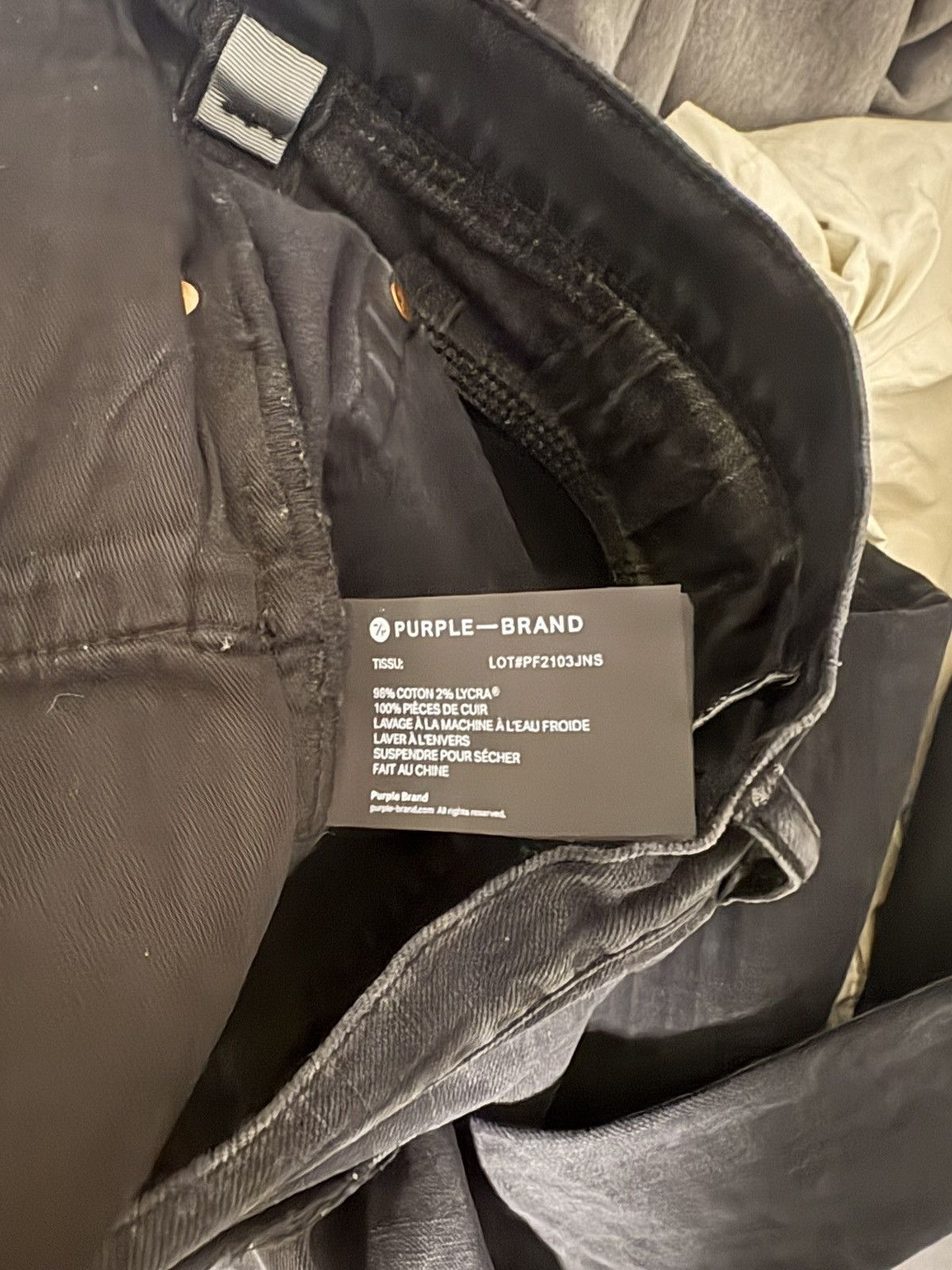 Purple × Purple Brand Black Purple Brand Jeans Size US 36 / EU 52 - 9 Thumbnail