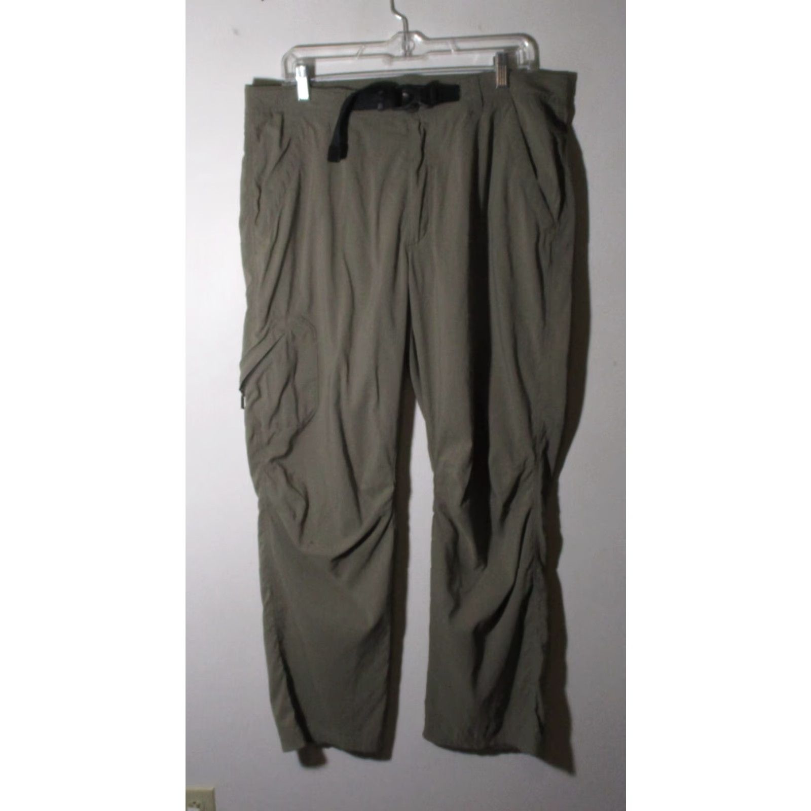ASCENO ASCEND Taupe Tan Cargo Hiking Pants Men's 36X30 Cargo Pants Regular Taupe Nylon 36W 30L Mens Vintage No N/A Size US 36 / EU 52 - 2 Thumbnail