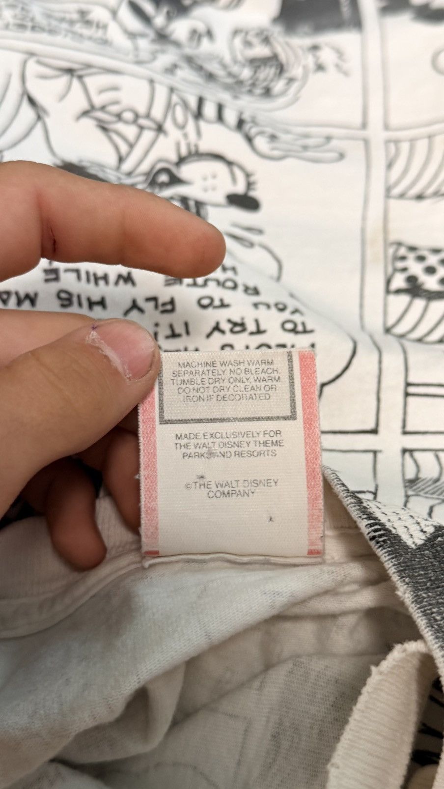Vintage Vintage Mickey Mouse all over print Size US L / EU 52-54 / 3 - 4 Thumbnail