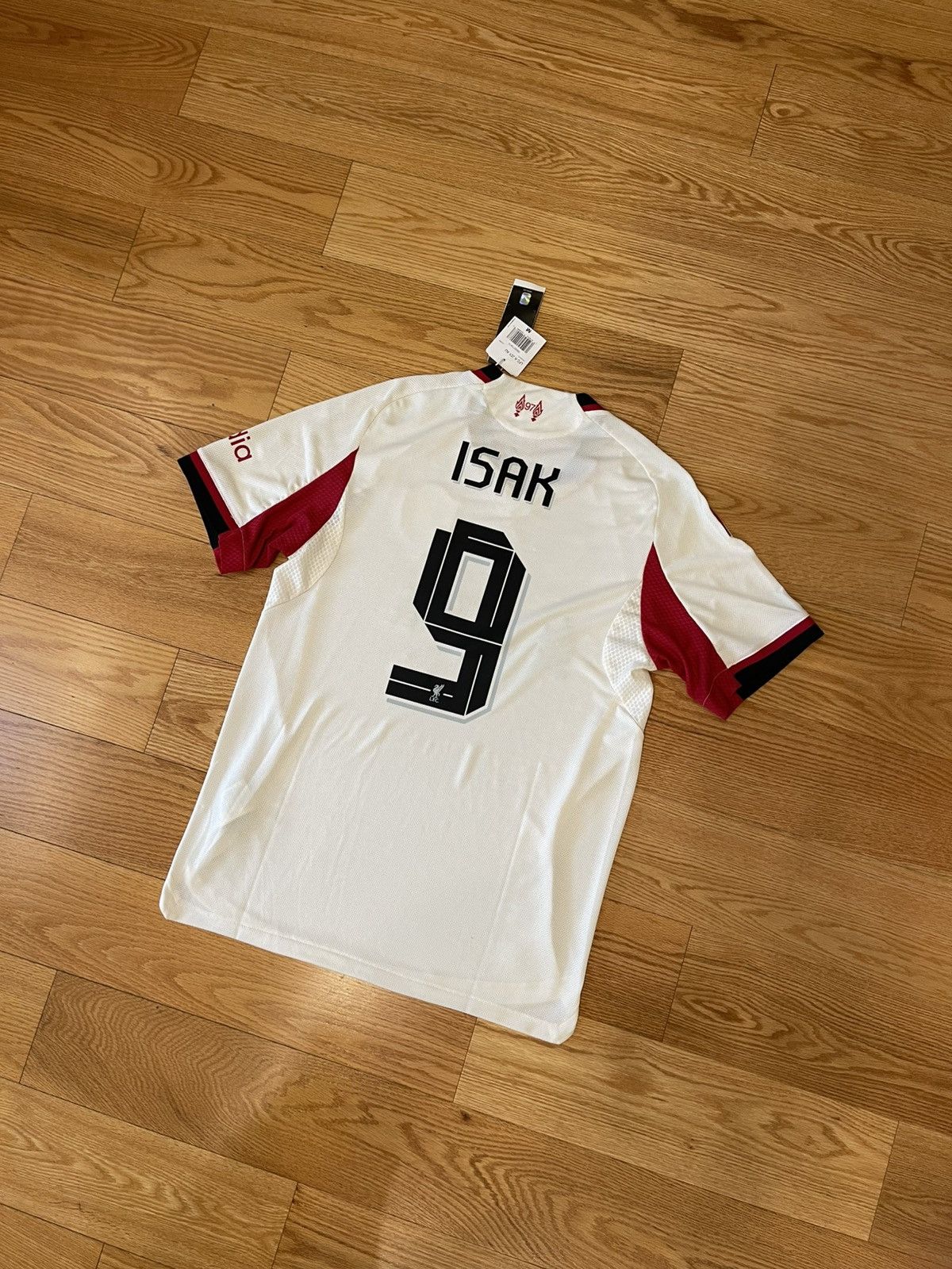 Adidas Authentic Adidas Liverpool ALEXANDER ISAK🇸🇪 away jersey Size US M / EU 48-50 / 2 - 1 Thumbnail