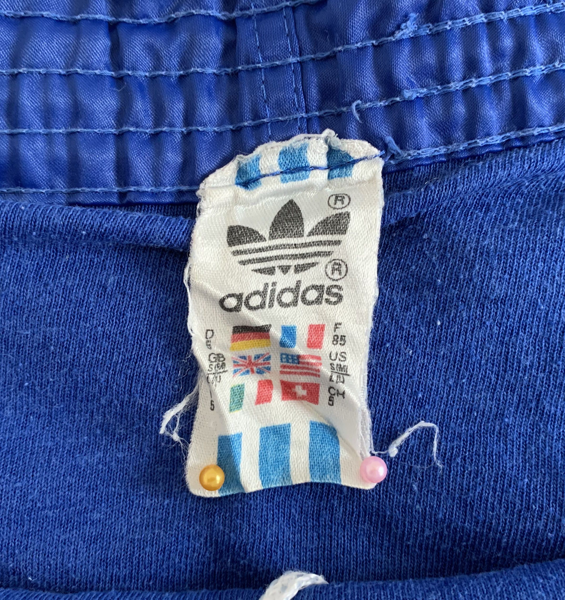 Adidas Vintage 70s 80s ADIDAS Shorts Running Made in West Germany Size US 31 - 5 Thumbnail