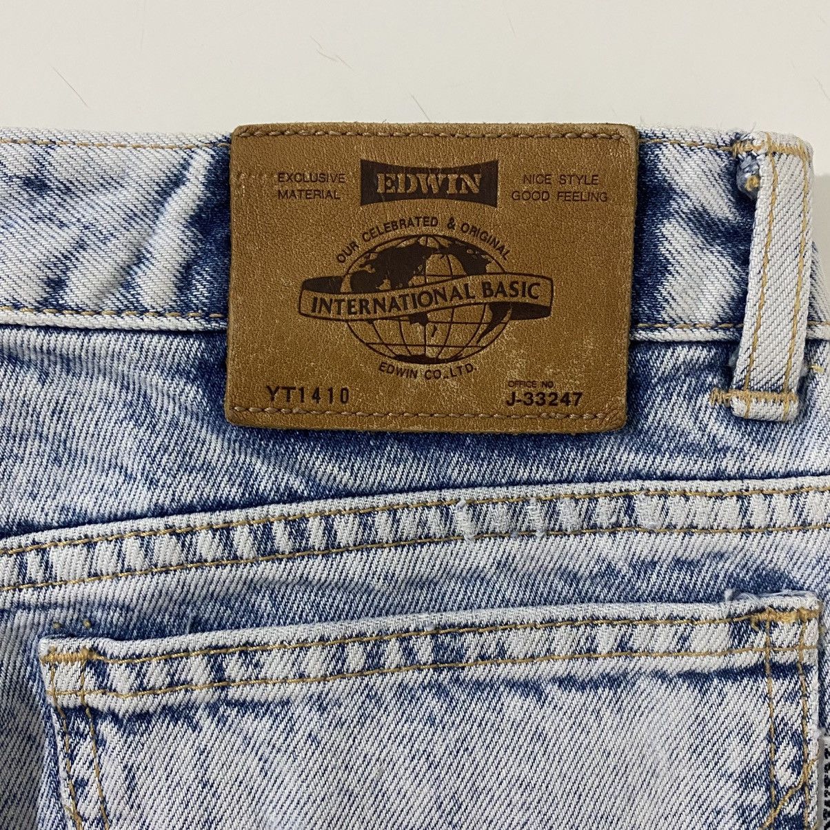Edwin Vintage EDWIN Denim 90s acid wash size 31 Size US 31 - 9 Thumbnail
