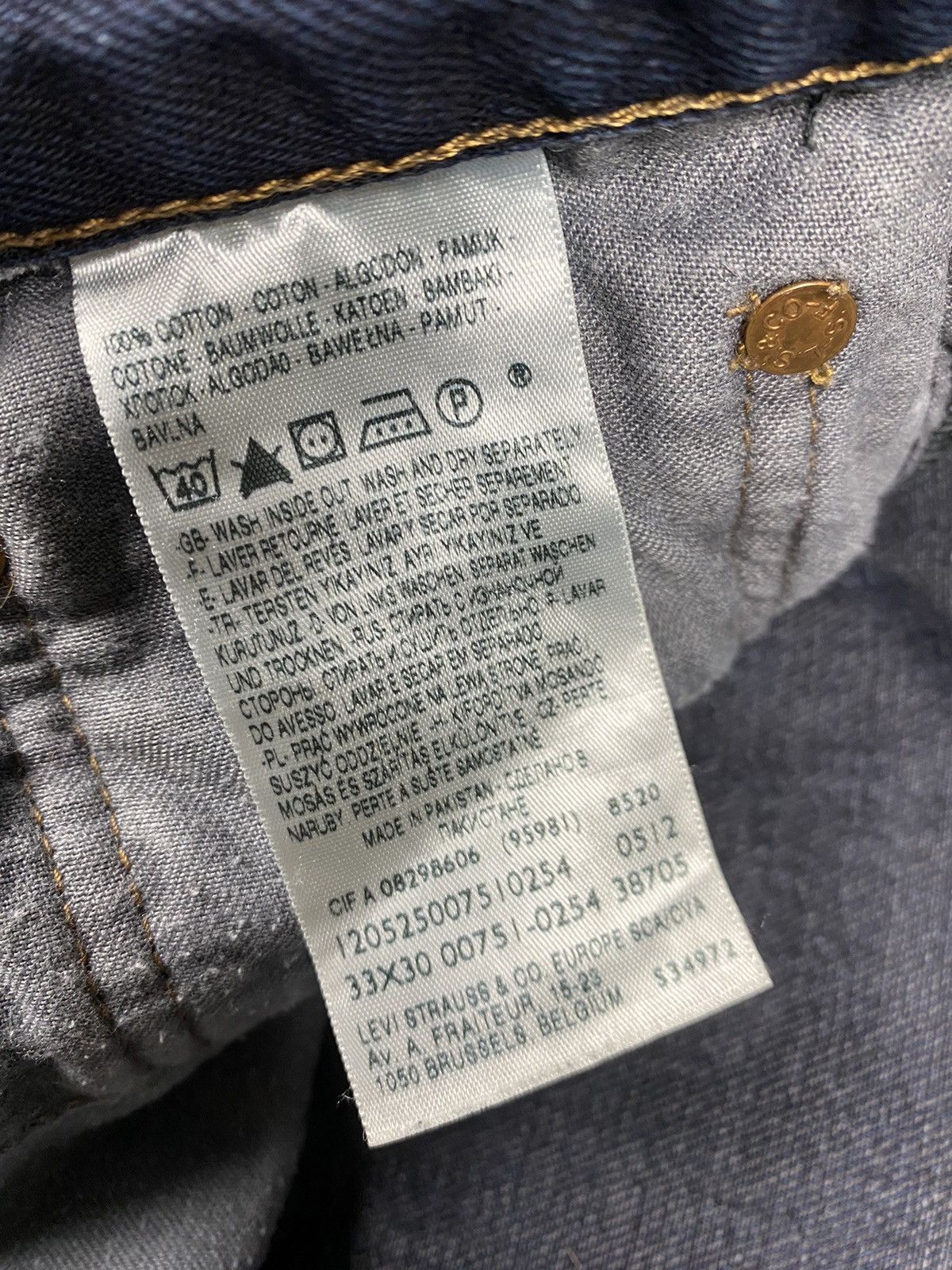 Levi's × Vintage Vintage90s Levi’s 751 Jeans Denim Pants Size W33 L30 Size US 33 - 10 Thumbnail