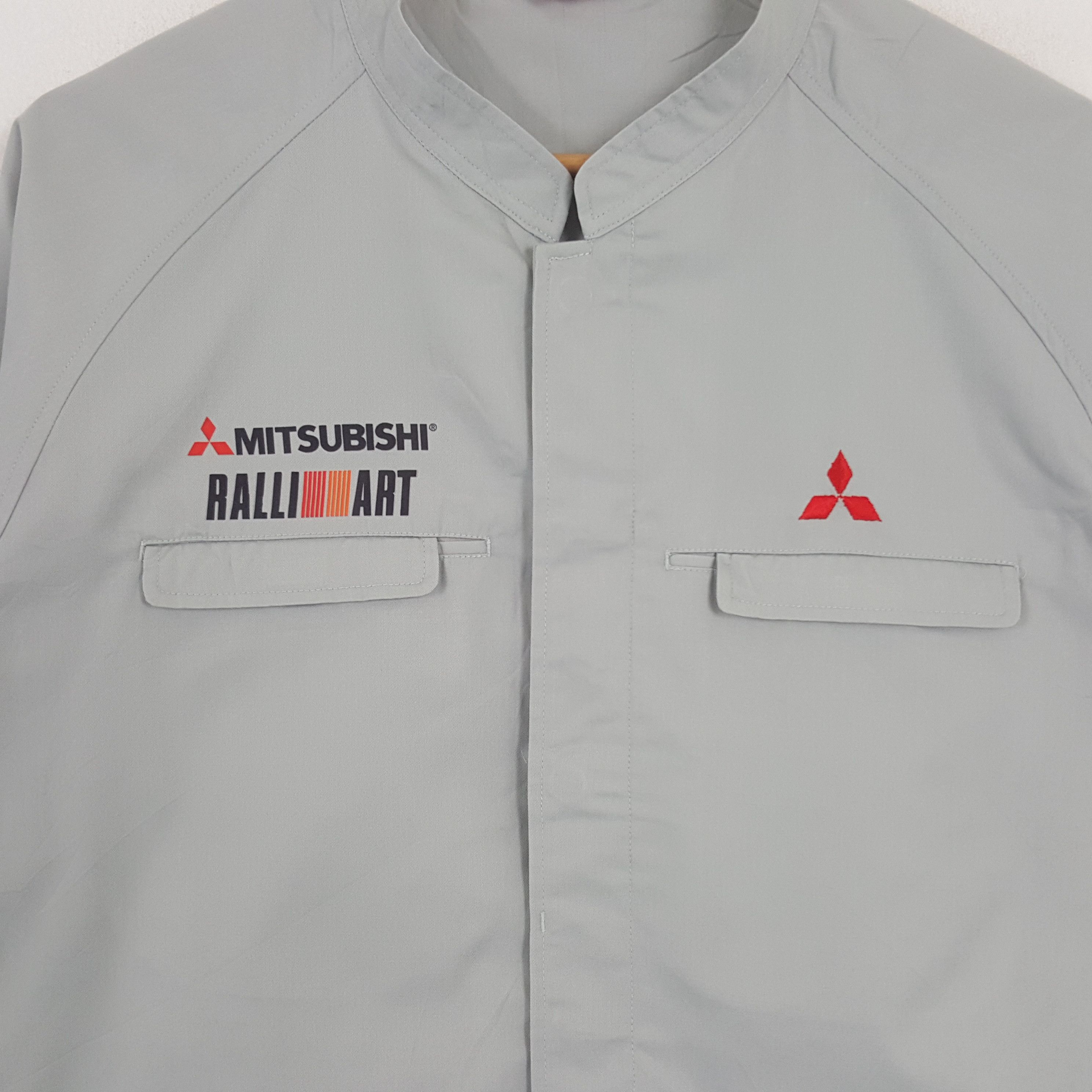 Japanese Brand × Vintage Vintage Mitsubishi Ralli Art Japanese Racing Custom Jacket Size US M / EU 48-50 / 2 - 4 Thumbnail
