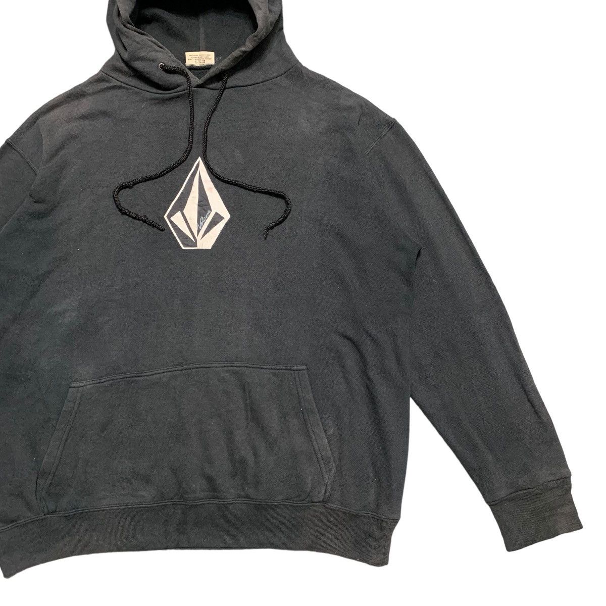 Vintage Vintage Volcom Big Logo Hoodie Size US L / EU 52-54 / 3 - 3 Thumbnail