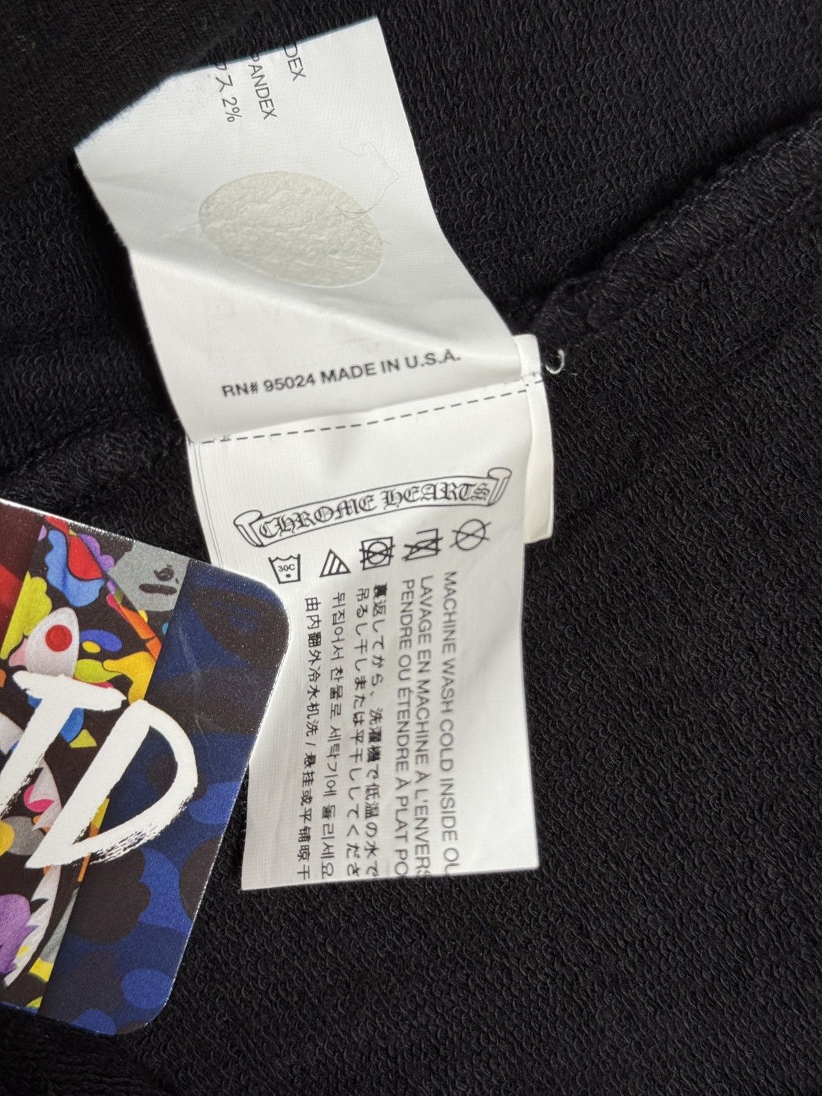 Chrome Hearts Chrome Hearts Kids Black Matty Boy Logo Sweatpants Size US 26 / EU 42 - 7 Thumbnail