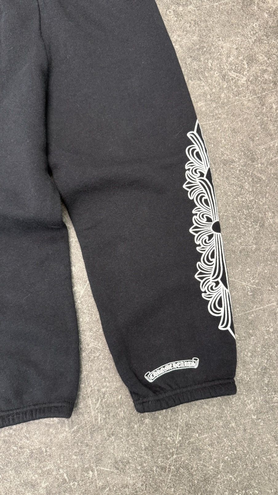 Chrome Hearts Chrome Hearts KIDS Horseshoe Floral Sweatpants Black Size US 26 / EU 42 - 6 Thumbnail