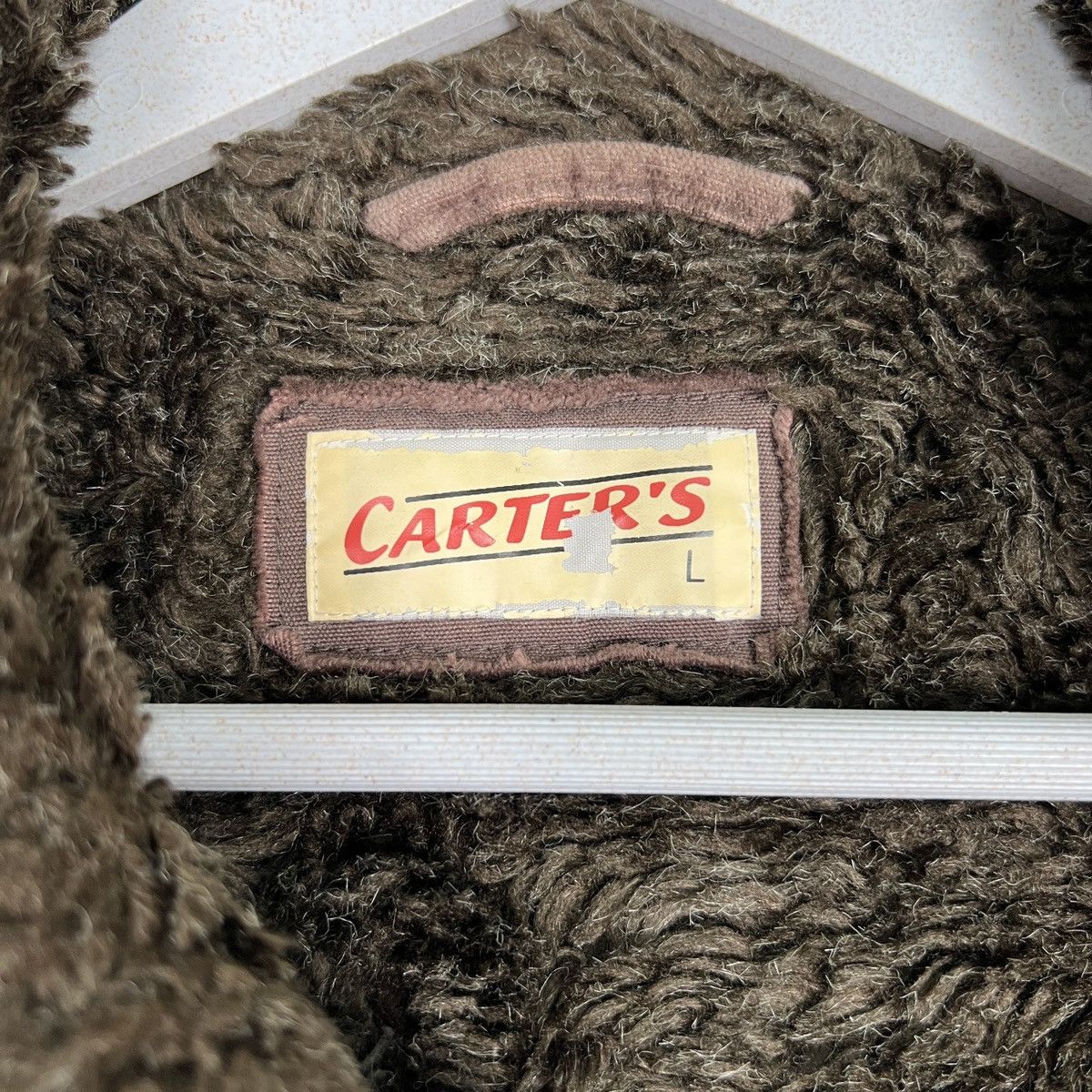 Japanese Brand 🔥 CARTERS FUR LINING DUCK JACKET Size US L / EU 52-54 / 3 - 16 Thumbnail