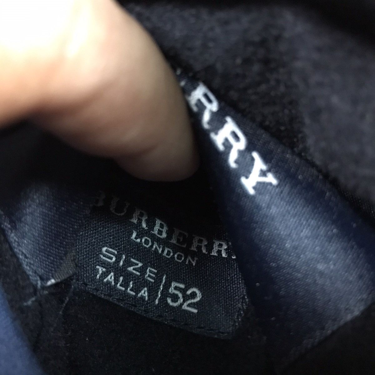 Burberry × Burberry Prorsum BURBERRY LONDON WOOL NAVY PARKAS COAT JACKET Size US L / EU 52-54 / 3 - 13 Thumbnail