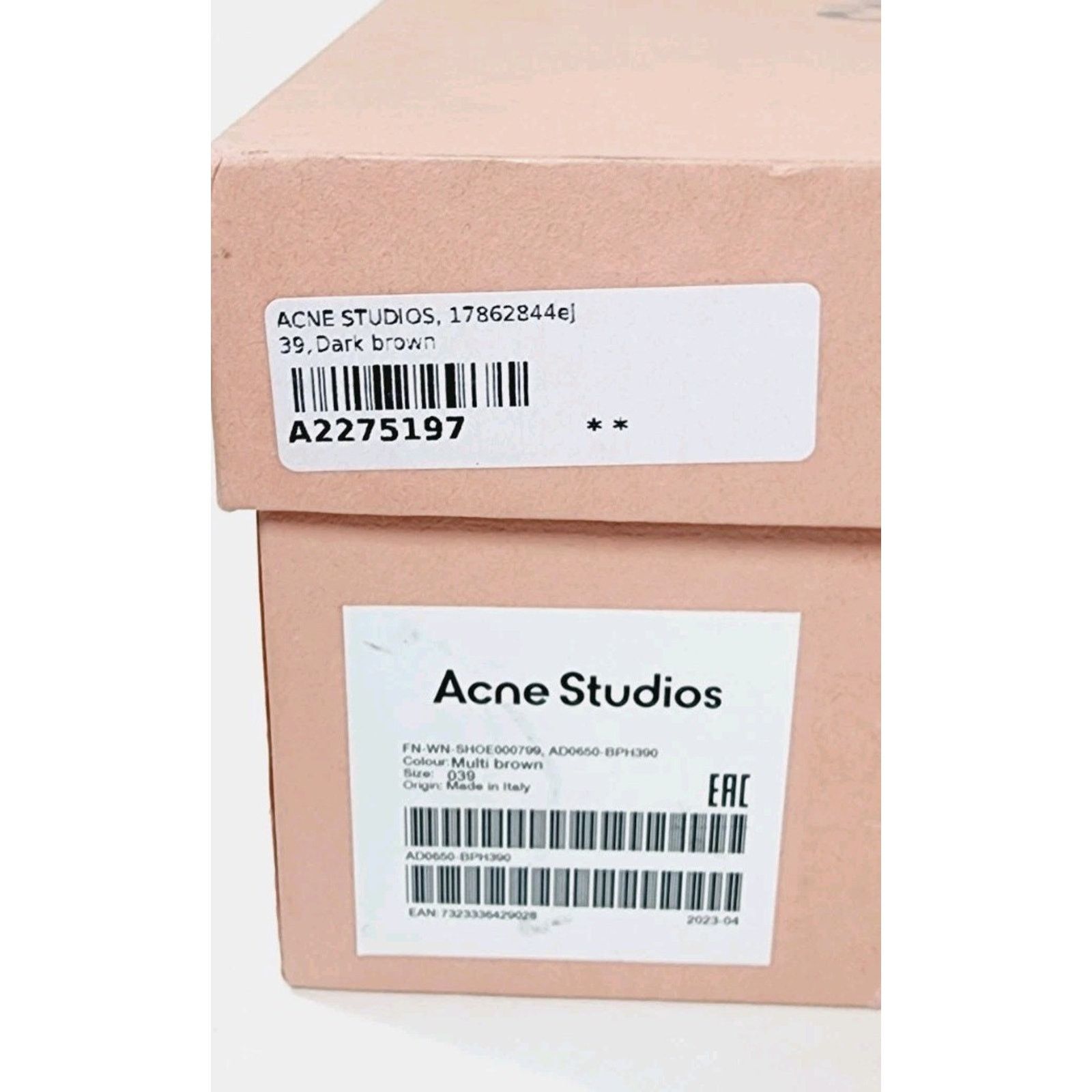 Acne Studios ACNE STUDIOS Babi Due Painted Leather Loafer US9 UK6 EU39. Size US 9 / IT 39 - 11 Thumbnail