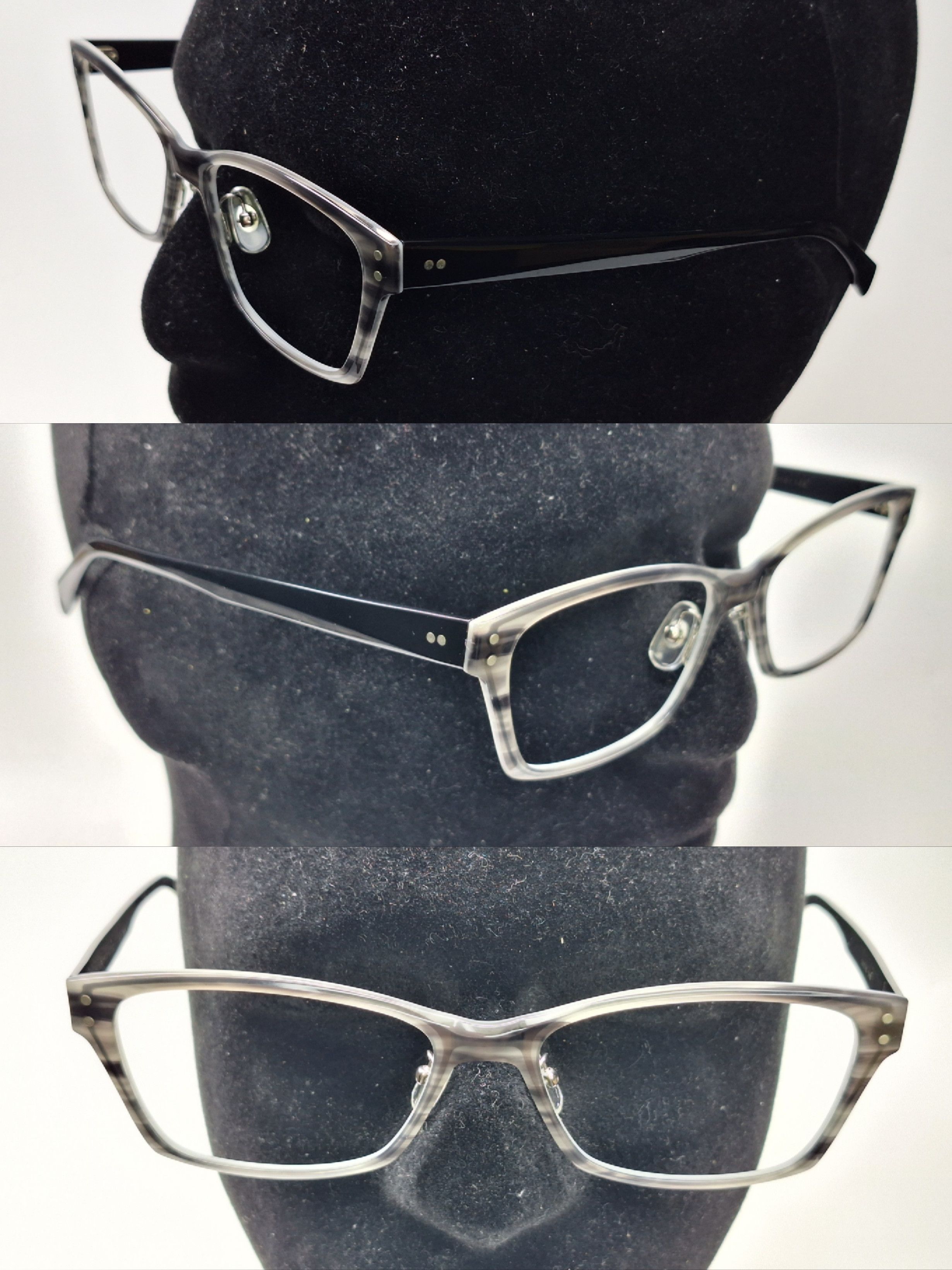 Other Hamamoto HT-504 Acetate Eyeglasses Vintage Frame Marble Size ONE SIZE - 3 Thumbnail