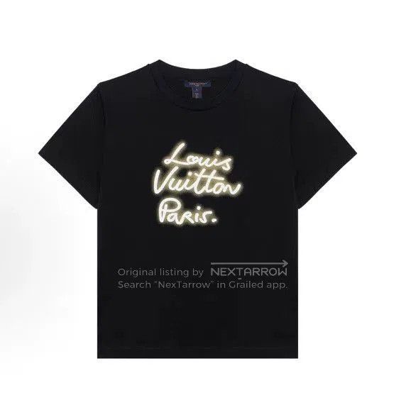 Louis Vuitton Louis Vuitton SS25 Neon Logo Print Tee. Size US L / EU 52-54 / 3 - 1 Thumbnail