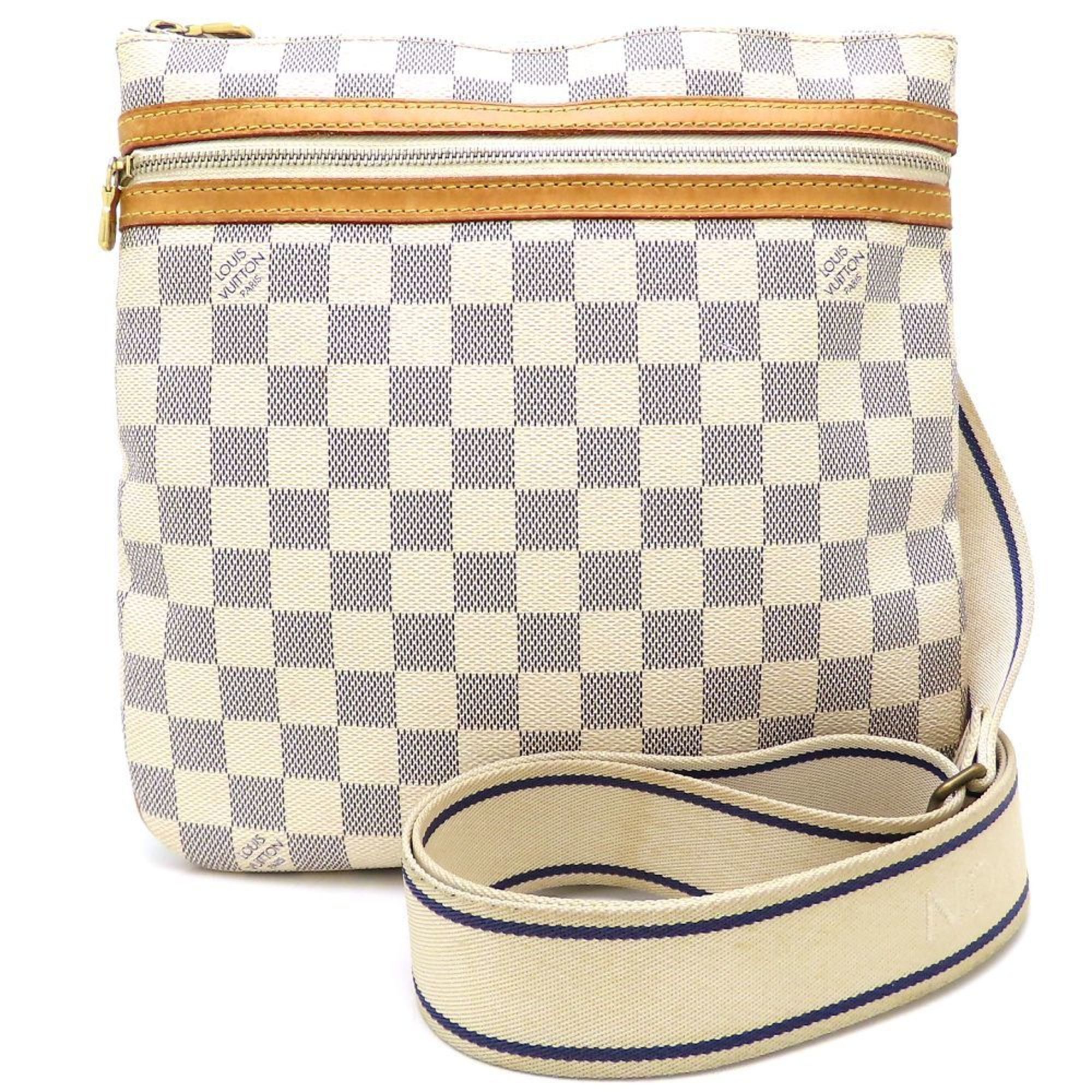 Louis Vuitton Damier Azur Pochette Bosphore N51112 Shoulder Bag 352359, Women's