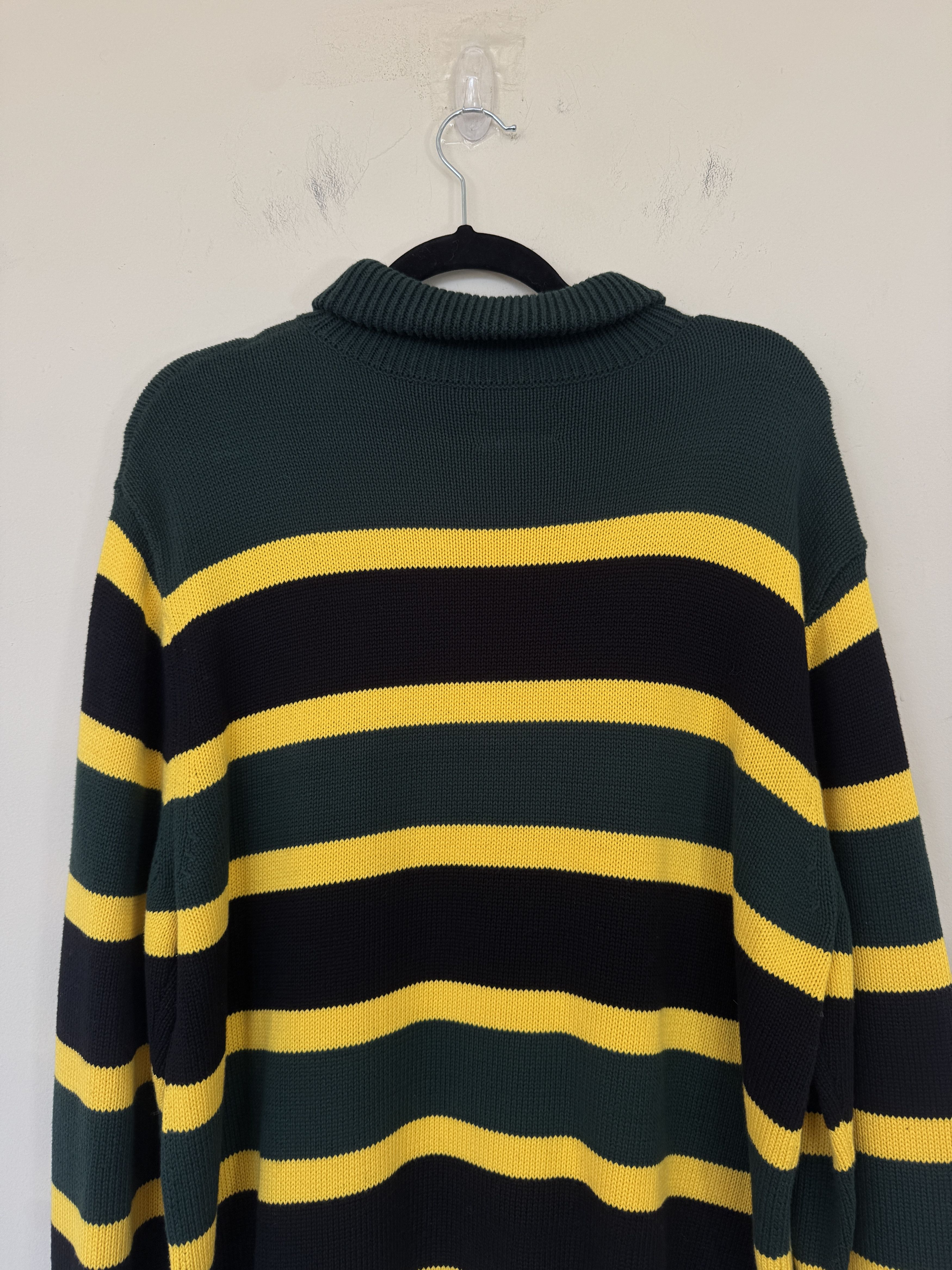 Aime Leon Dore Aimé Leon Dore Striped Turtleneck Size US XL / EU 56 / 4 - 7 Thumbnail