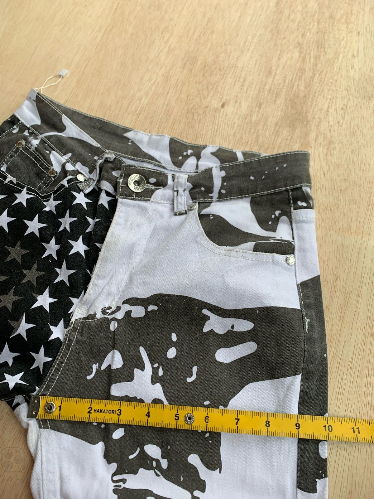 Hysteric Glamour × Japanese Brand Y2k American Flag Star Pants Size US 28 / EU 44 - 9 Thumbnail