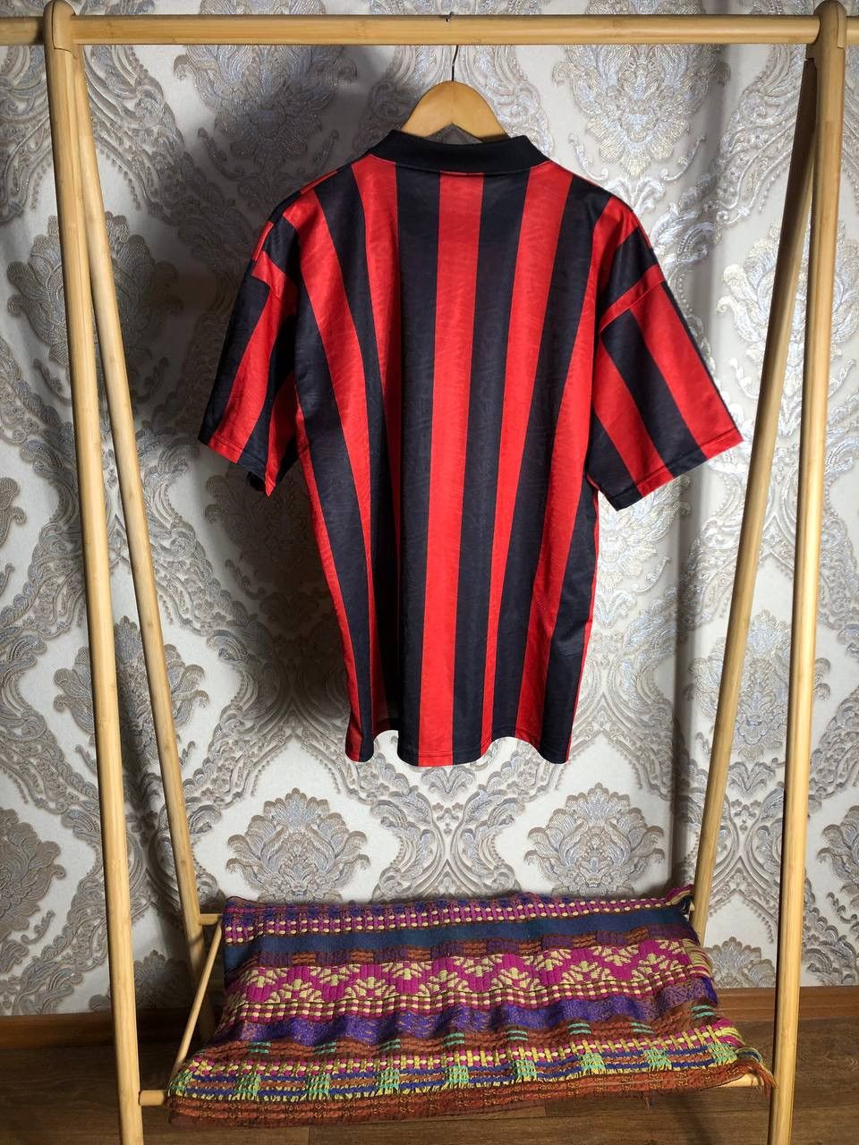 Adidas × Vintage VERY RARE ADIDAS BIG LOGO RETRO SOCCER JERSEY BLOKECORE 90s Size US M / EU 48-50 / 2 - 5 Thumbnail