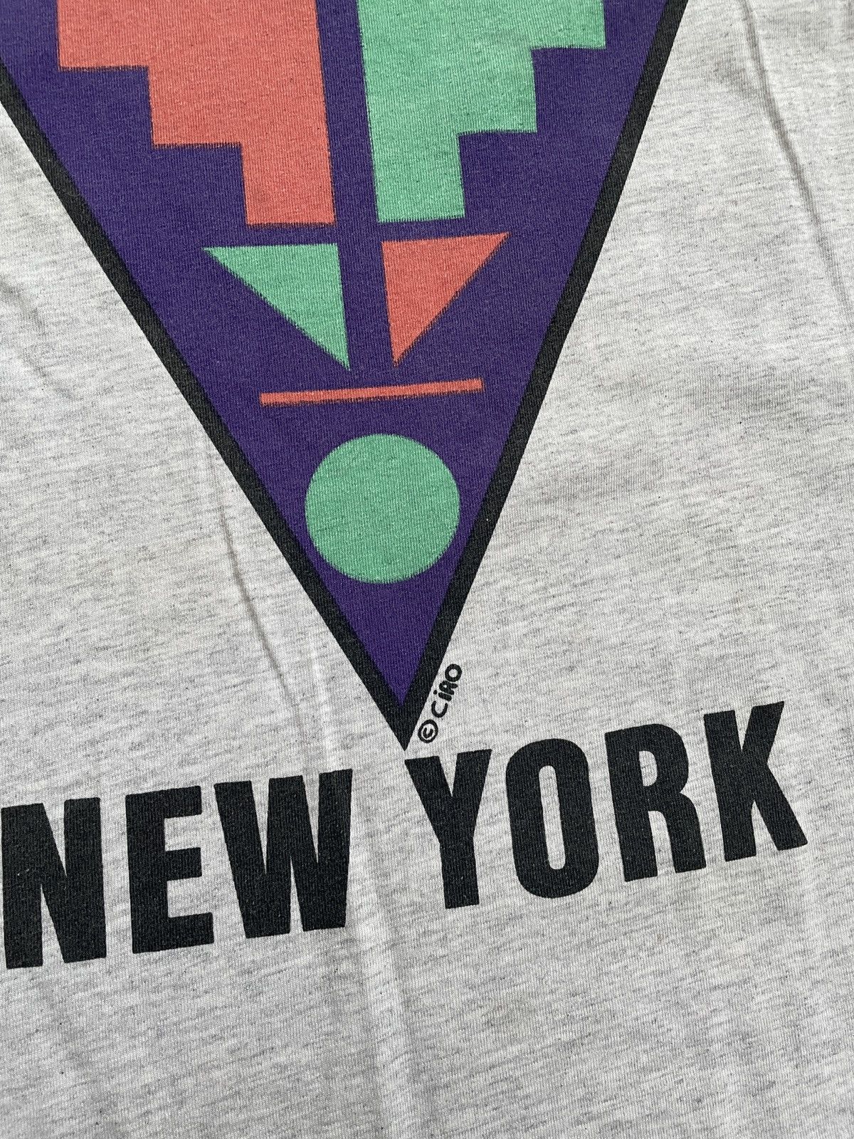 Vintage VINTAGE 90s SOHO NEW YORK CIRO POP ART SINGLE STITCH TEE Size US XL / EU 56 / 4 - 3 Thumbnail